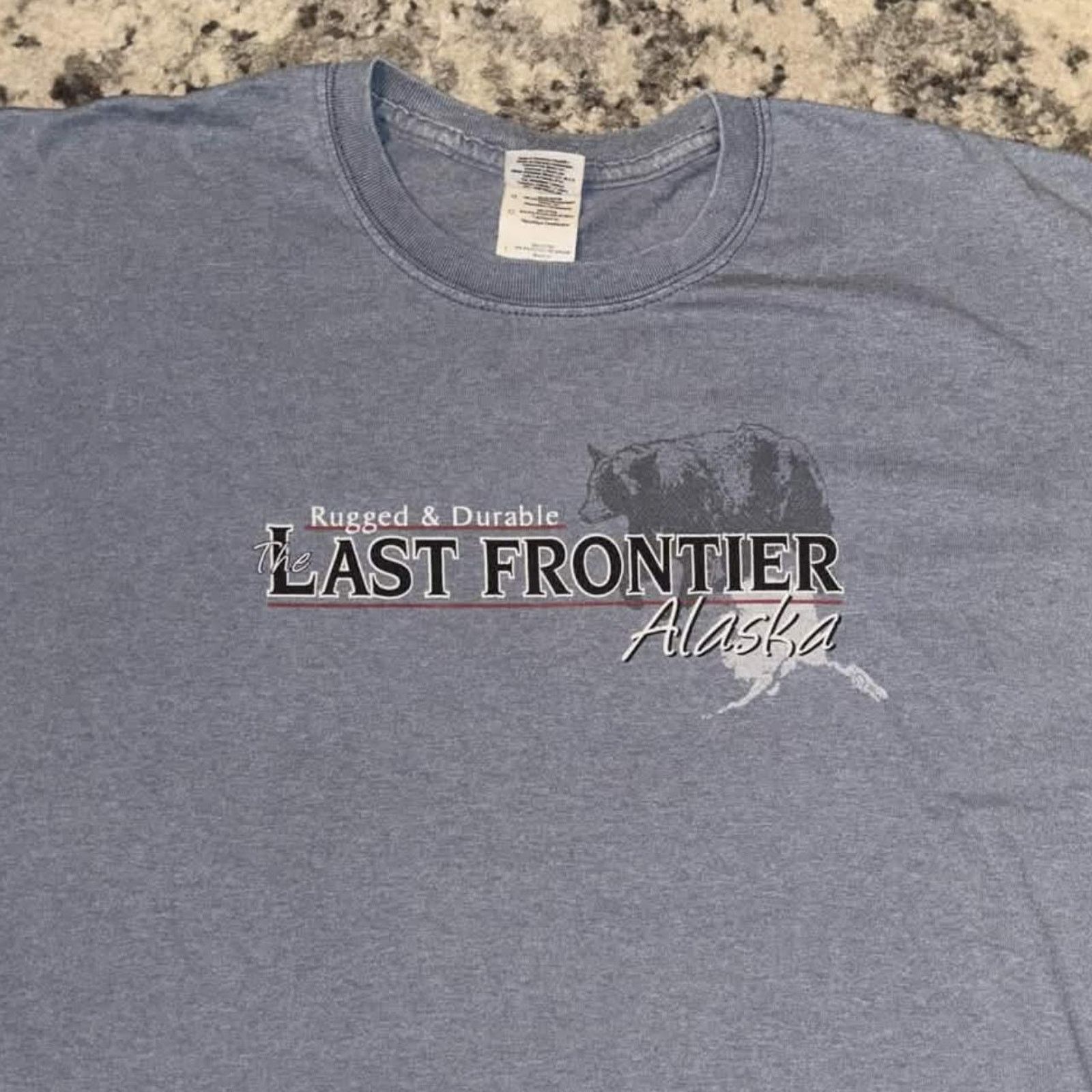 Vintage 00s Alaska The Last Frontier Outdoors Shirt Size US L / EU 52-54 / 3 - 2 Thumbnail