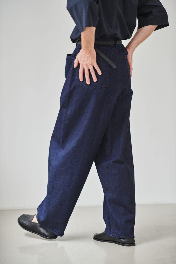 Vintage 90s Sanfor Worker Distressed Painted Vintage Baggy Pants Size US 32 / EU 48 - 4 Thumbnail