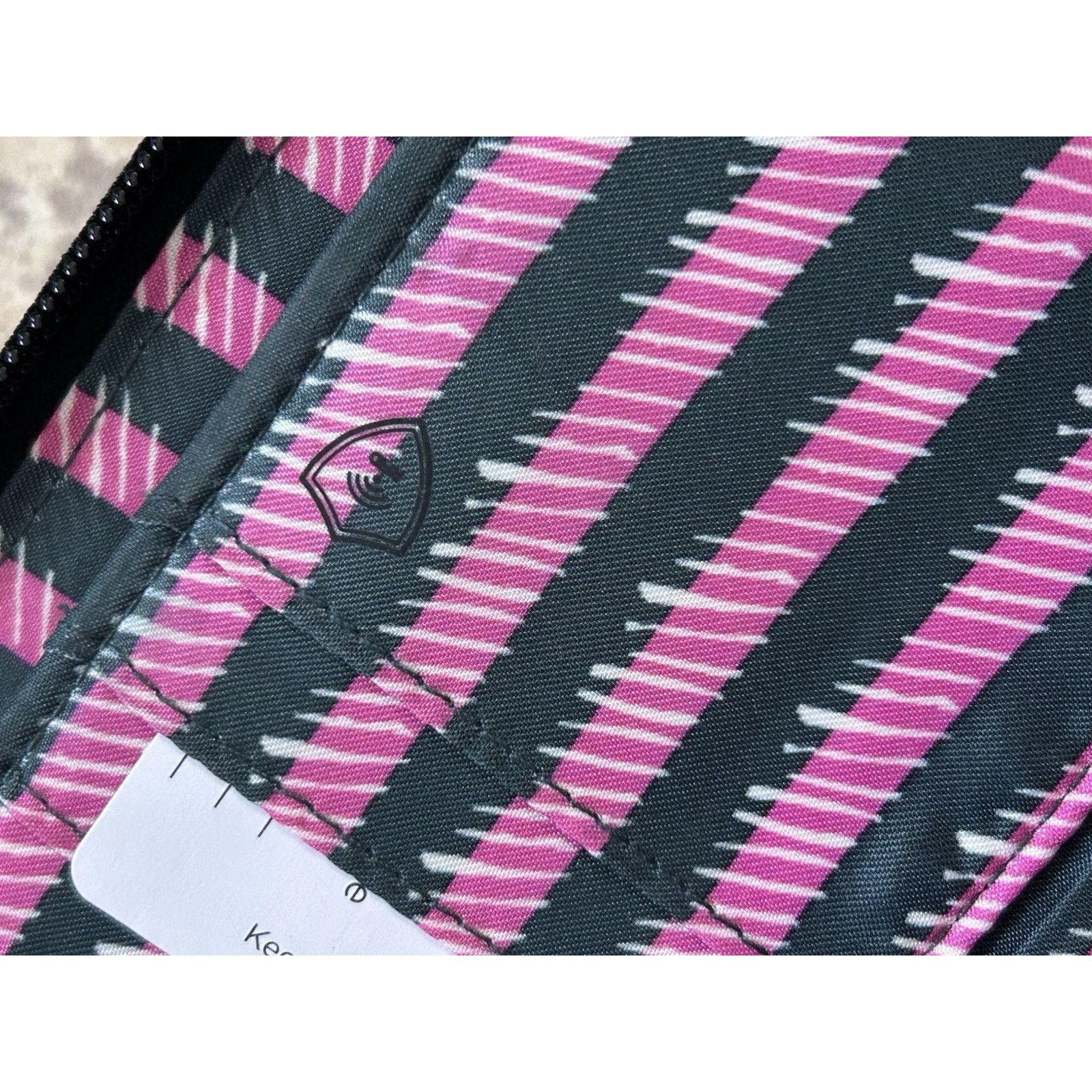 Vera Bradley vera bradley wallet zip around Black Pink Interior RFID Size ONE SIZE - 5 Thumbnail