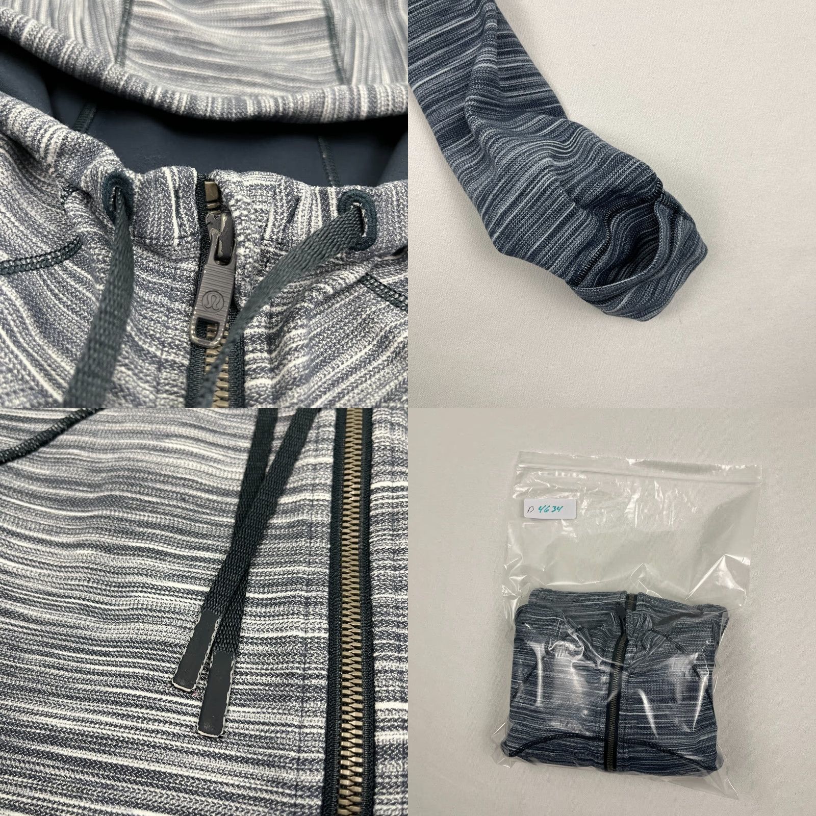 Lululemon Lululemon Hooded Define Jacket Women 8/10 Blue Mini Space Dye Active Nulu W4BF8S Size M / US 6-8 / IT 42-44 - 8 Thumbnail