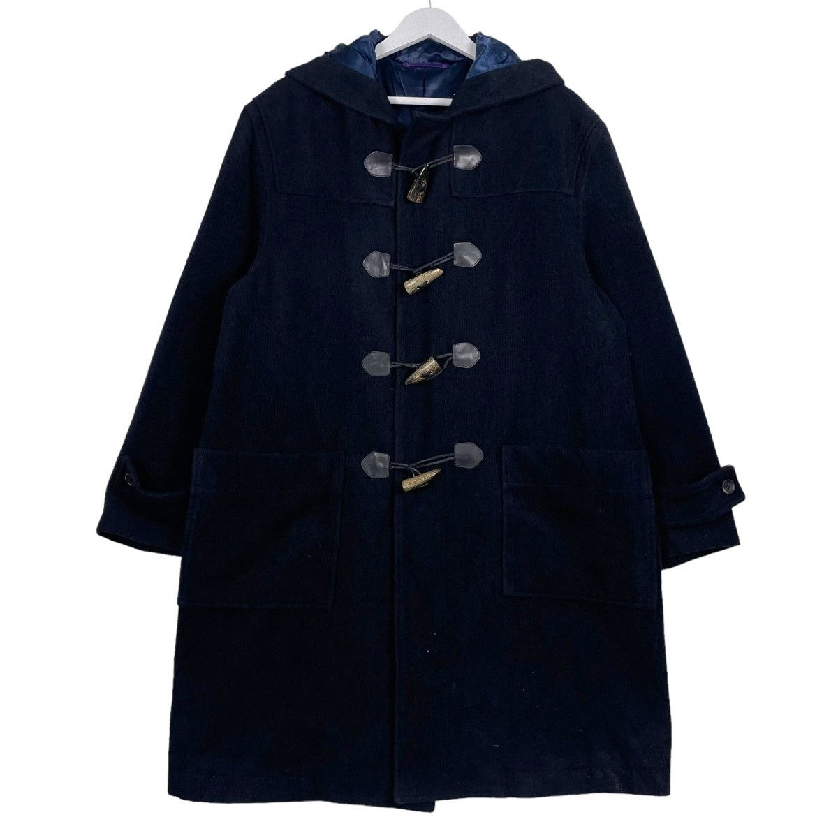 Paul Smith 💥PAUL SMITH TOGGLE WOOL LONG COAT JACKET Size US L / EU 52-54 / 3 - 1 Thumbnail