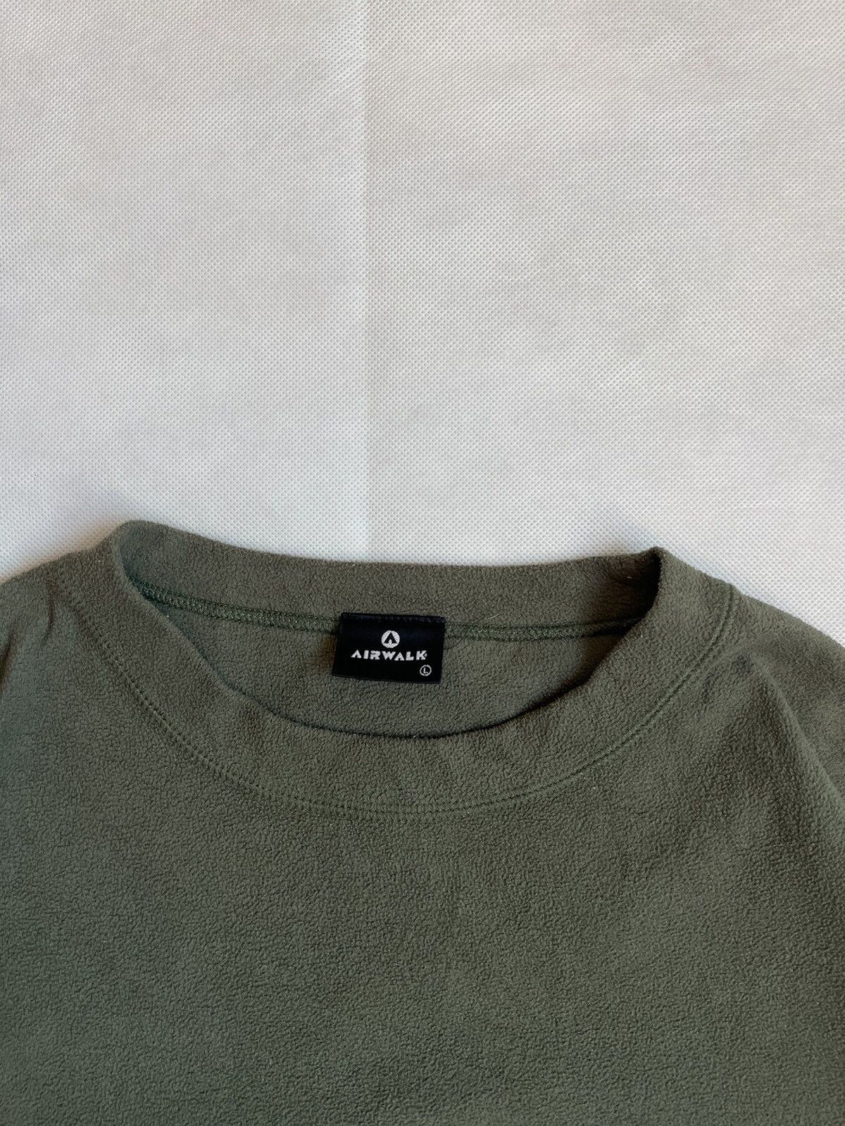 Airwalk Airwalk Japan Green Fleece Sweater Size US L / EU 52-54 / 3 - 2 Thumbnail