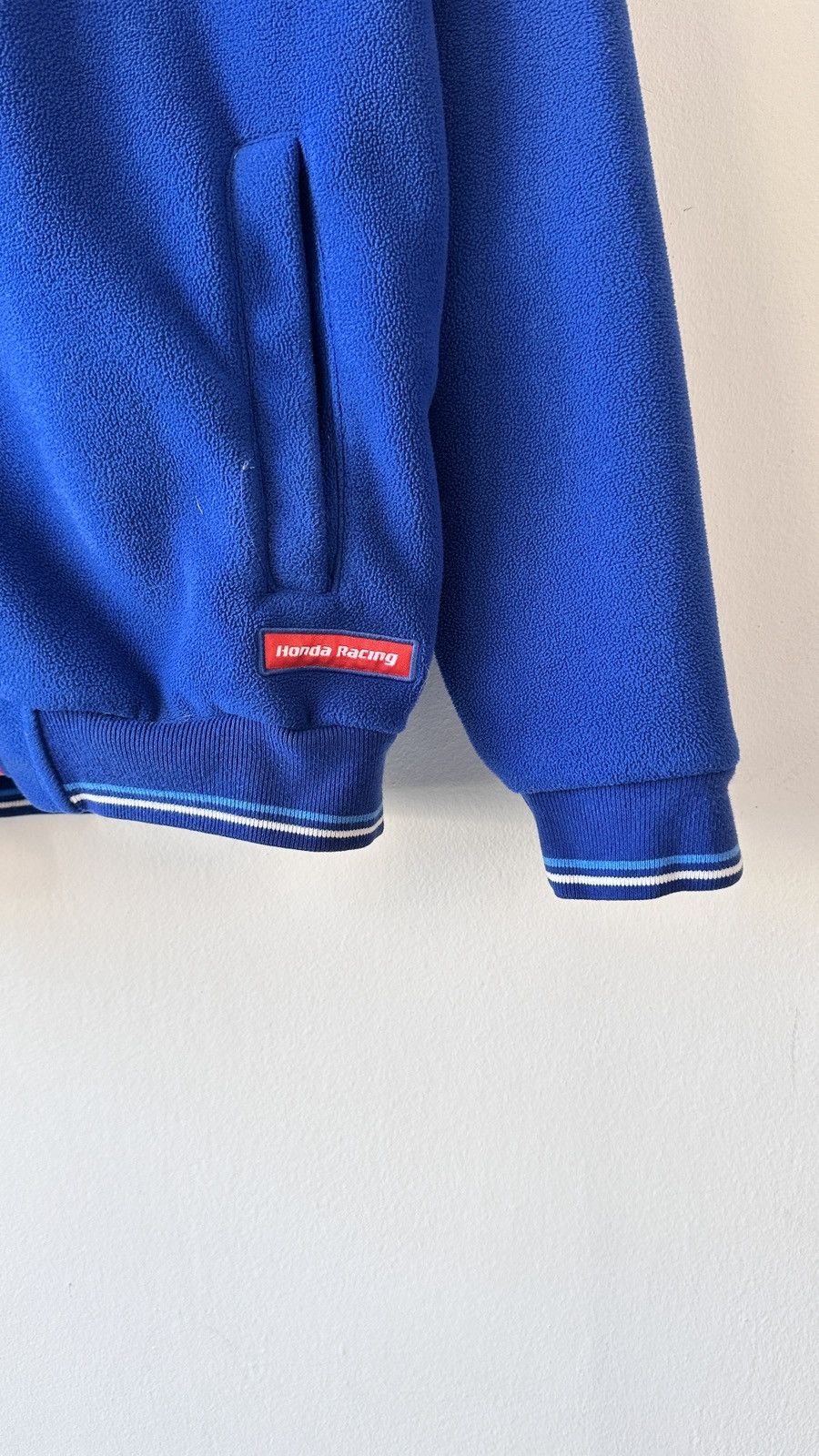 Honda Honda Racing Team Fleece Zip Up Jacket Size S Gorpcore Moto Size US S / EU 44-46 / 1 - 9 Thumbnail