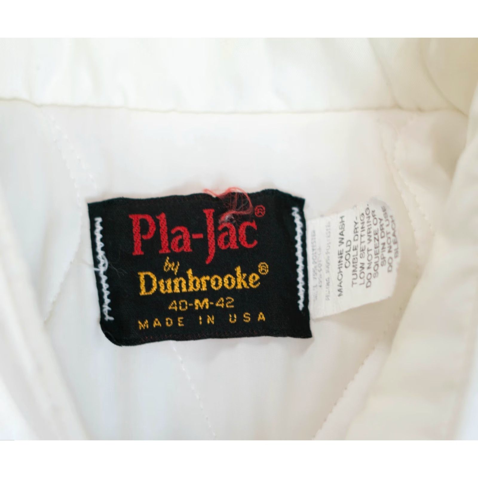 Dunbrooke VINTAGE GE Lighting Systems Bomber Jacket Shirt? Size US M / EU 48-50 / 2 - 3 Thumbnail