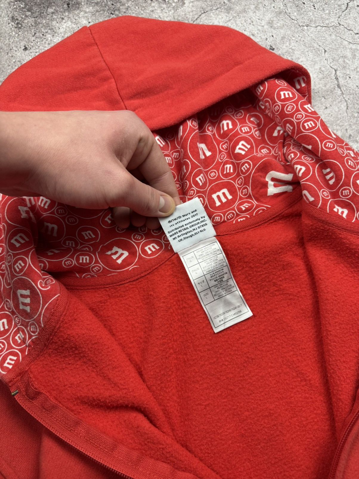 Japanese Brand Vintage m&m's zip hoodie y2k rap skate hiphop alternative Size US L / EU 52-54 / 3 - 5 Thumbnail