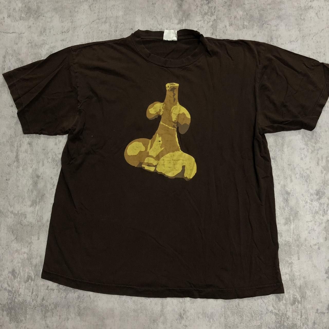 Other Brown vintage 90s graphic tee with a unique design #90s Size US XL / EU 56 / 4 - 1 Thumbnail