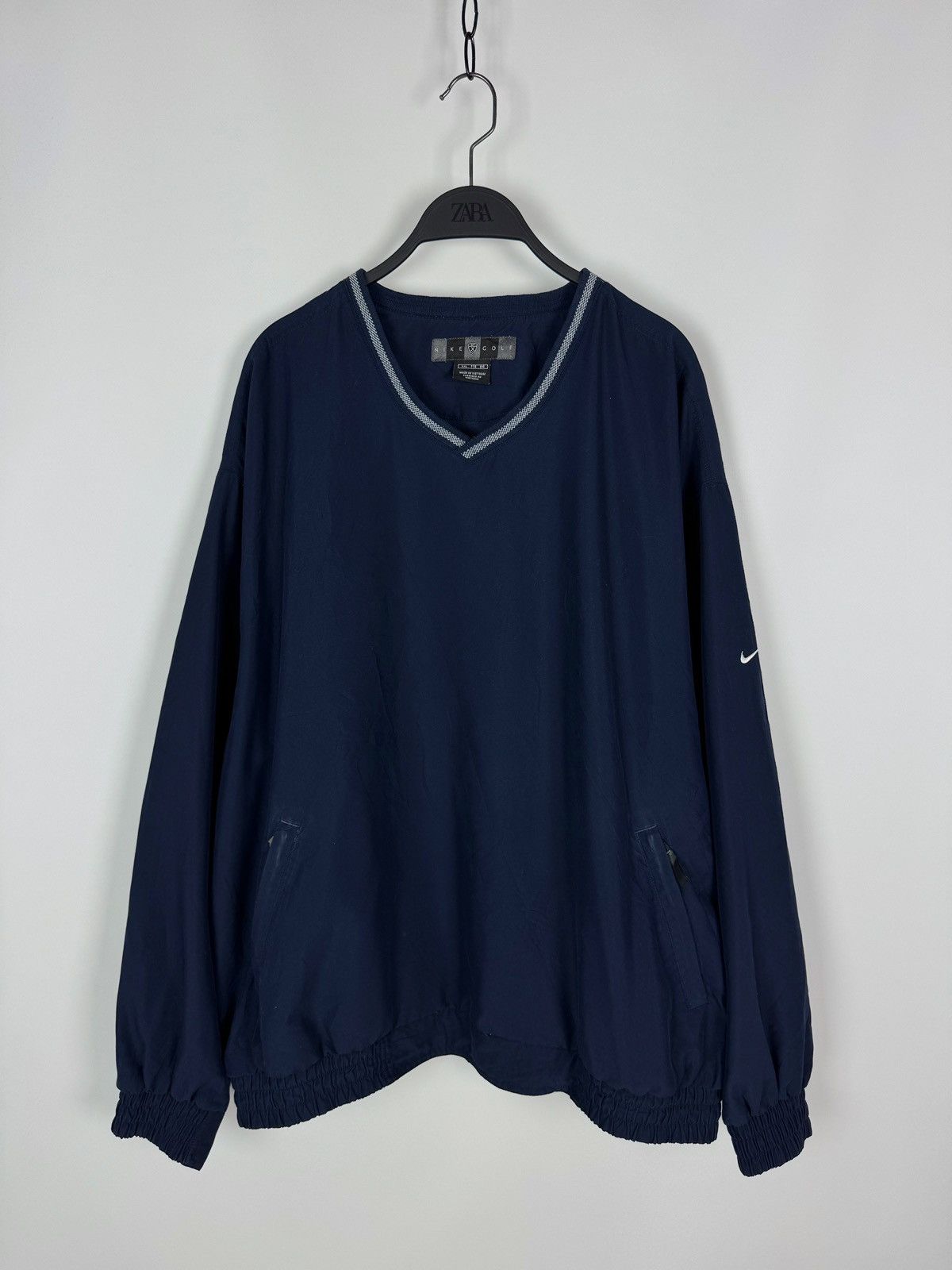 Nike Nike Golf V-Neck Lightweight Swoosh Jacket Size US XXL / EU 58 / 5 - 1 Thumbnail