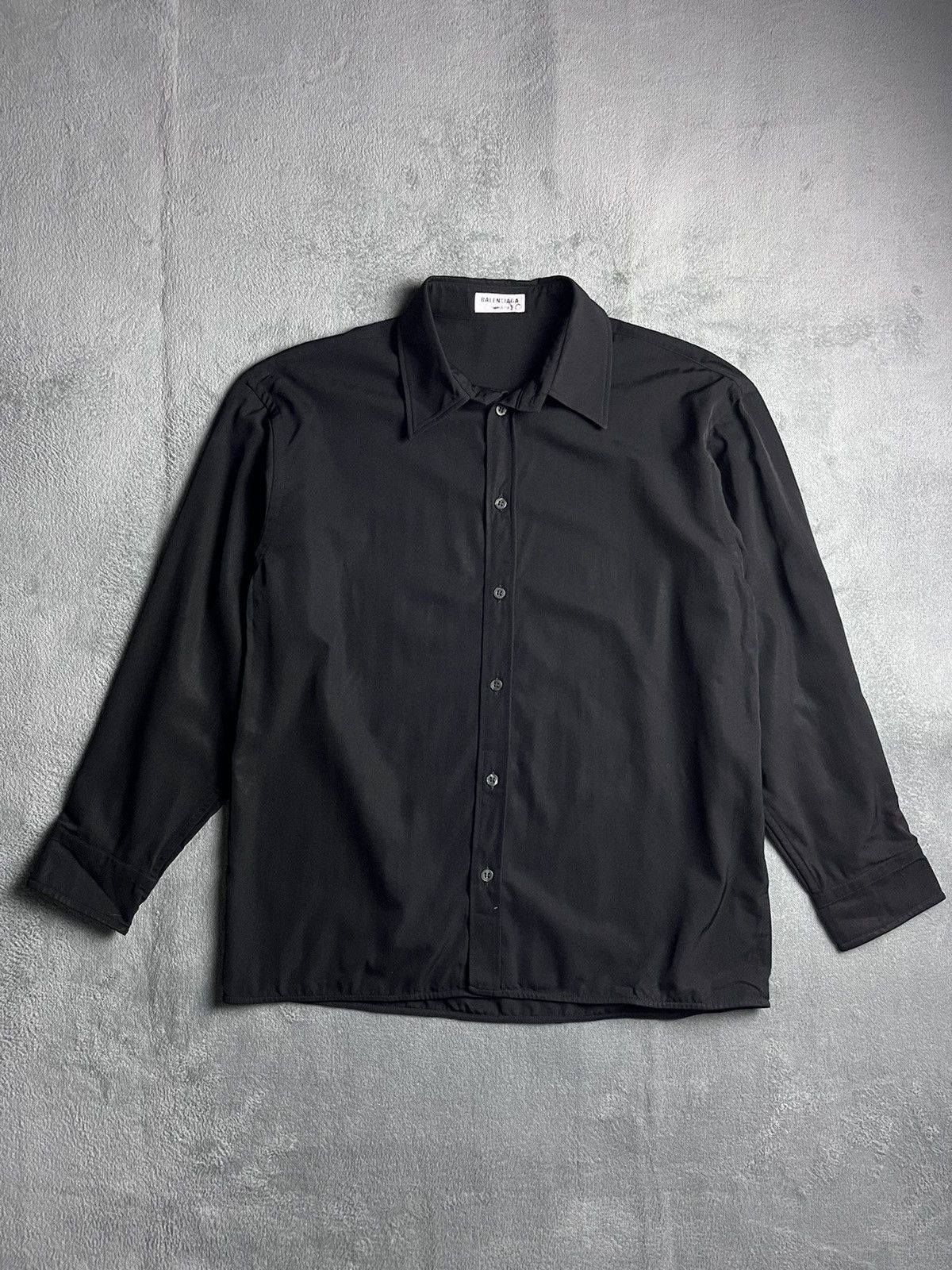 Balenciaga wool shirt