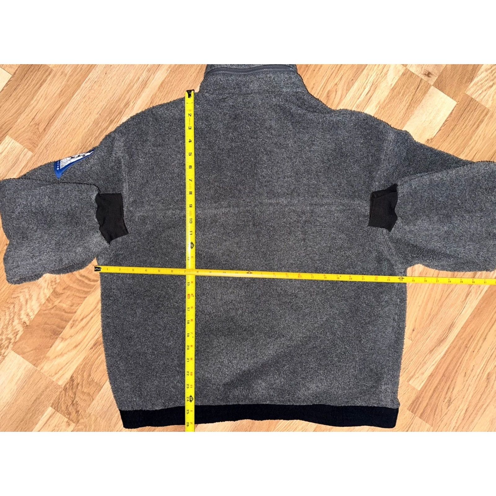 Lacoste VINTAGE Lacoste Fleece Hooded Bomber Jacket Gray Adult S 80's Mens Size US S / EU 44-46 / 1 - 5 Thumbnail