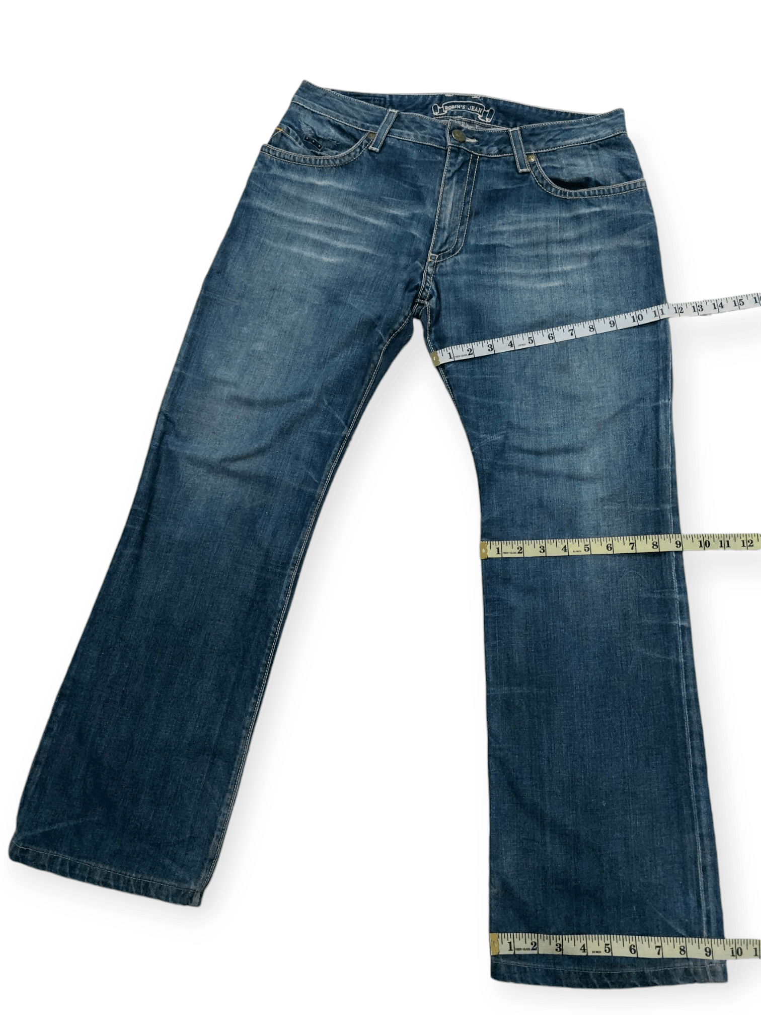 Robins Jeans Robins Jeans Flare Buckle Back Stylish Pocket Size US 34 / EU 50 - 20 Thumbnail