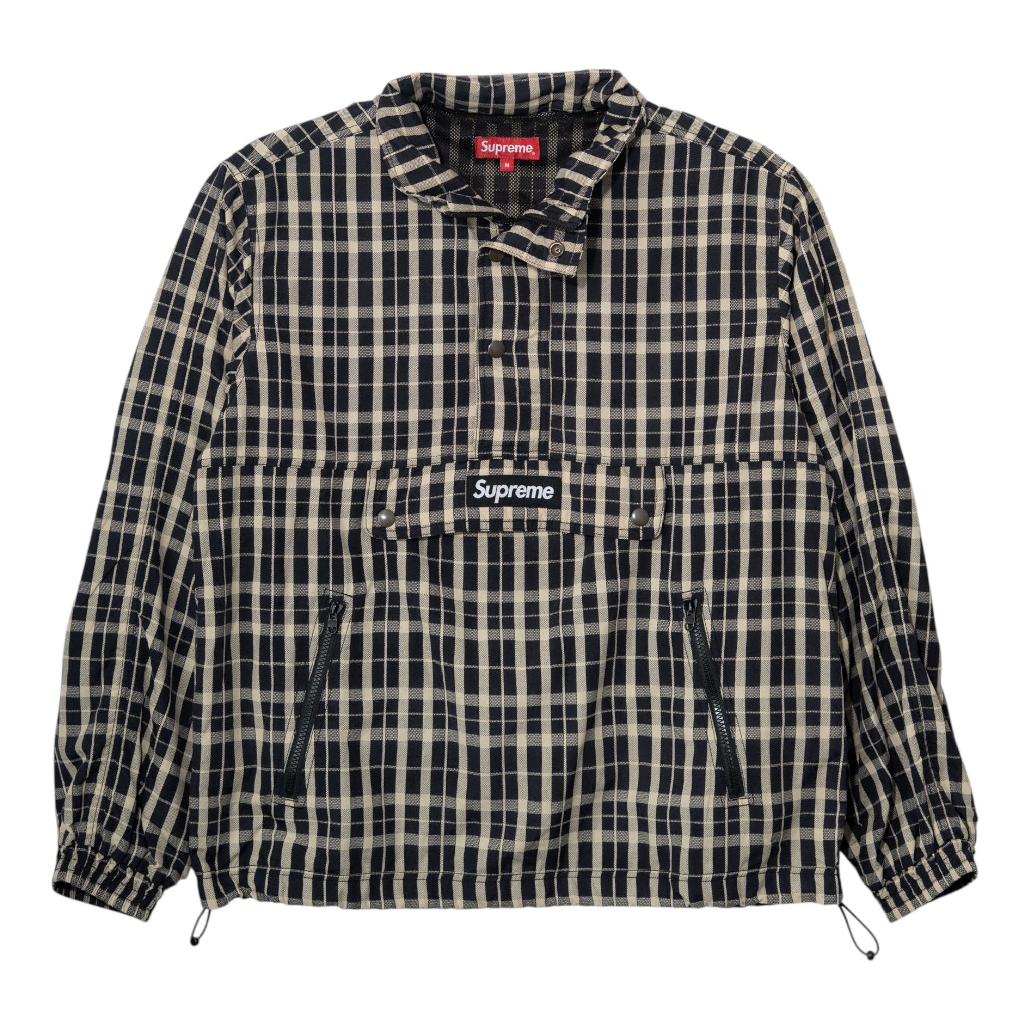 Lacoste × Supreme Supreme Lacoste Reflective Grid Nylon
