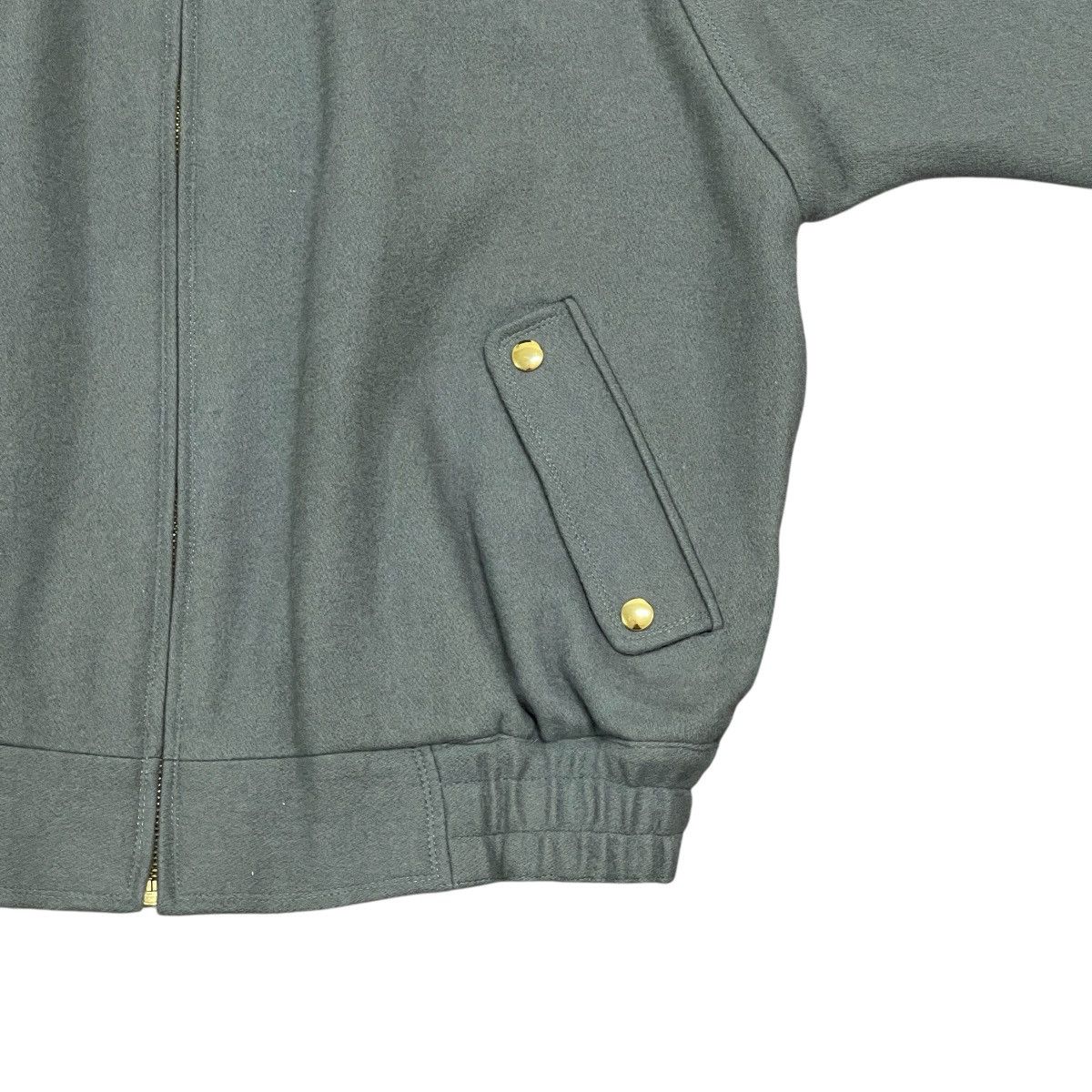 Givenchy Vintage 90s Givenchy Play Grey Wool Blouson Bomber Jacket Size US M / EU 48-50 / 2 - 4 Thumbnail