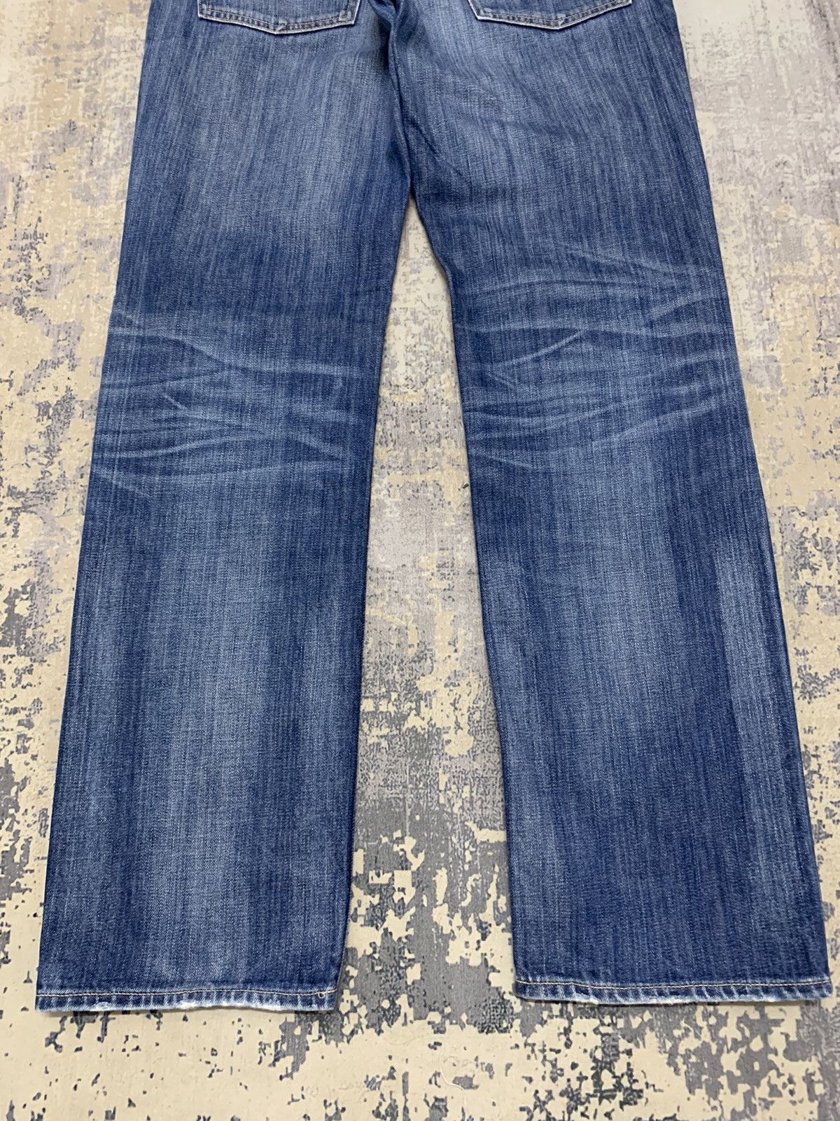 Levi's Vintage Levi's 502 Distressed Straight Jeans Size US 33 - 13 Thumbnail