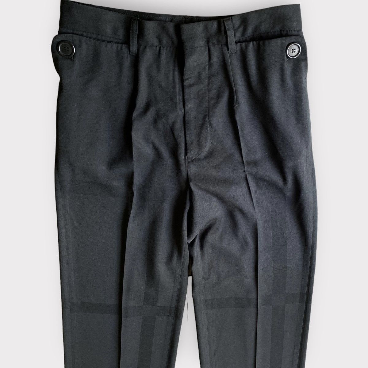 Dirk Bikkembergs Vintage Dirk Bikemberg Black Striped Trousers Size US 30 / EU 46 - 2 Thumbnail