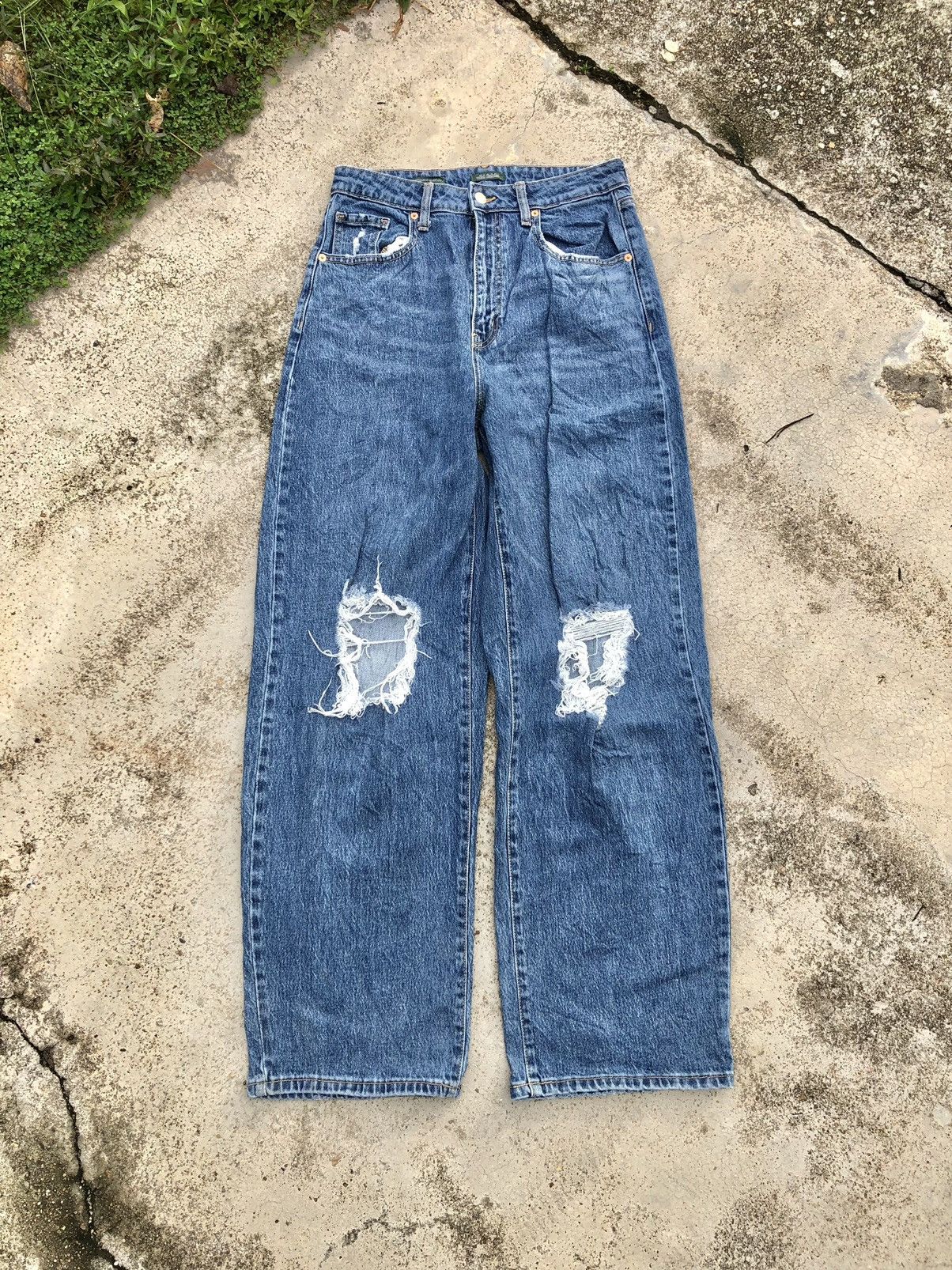 Other BAGGY⚡️⚡️WILD FABLE DISTRESSED DENIM Size US 30 / EU 46 - 1 Thumbnail