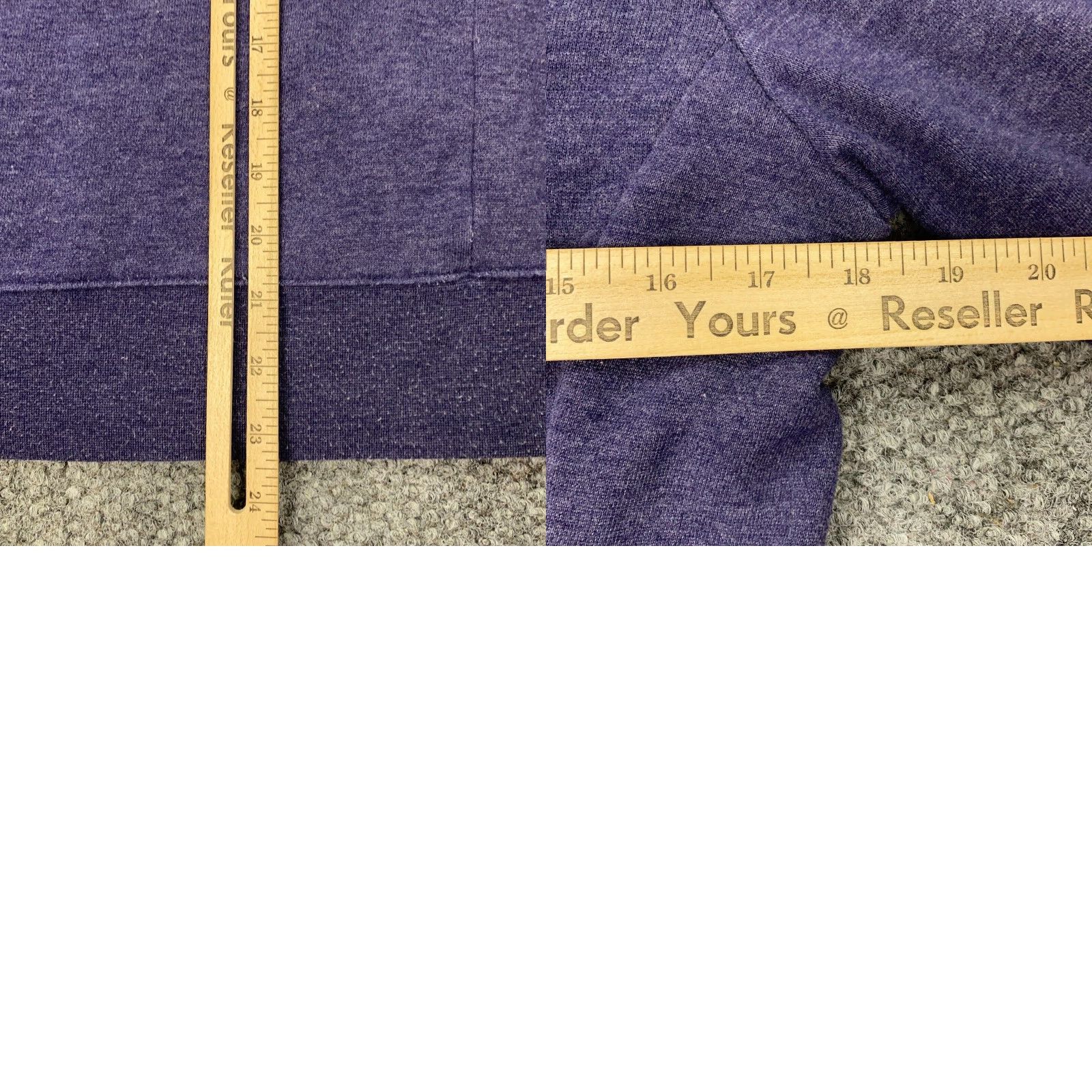 The North Face The North Face Womens Hoodie Small Purple Logo Front Pockets Pullover Sweatshirt Knit Size S / US 4 / IT 40 - 8 Thumbnail