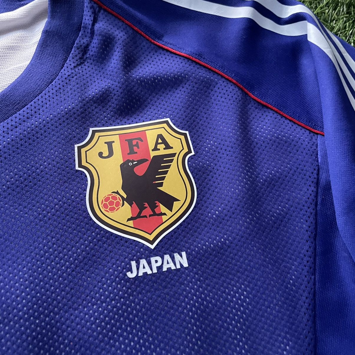 Adidas Japan Home Player Issue World Cup 2002 Nakayama #10 Size US L / EU 52-54 / 3 - 6 Thumbnail