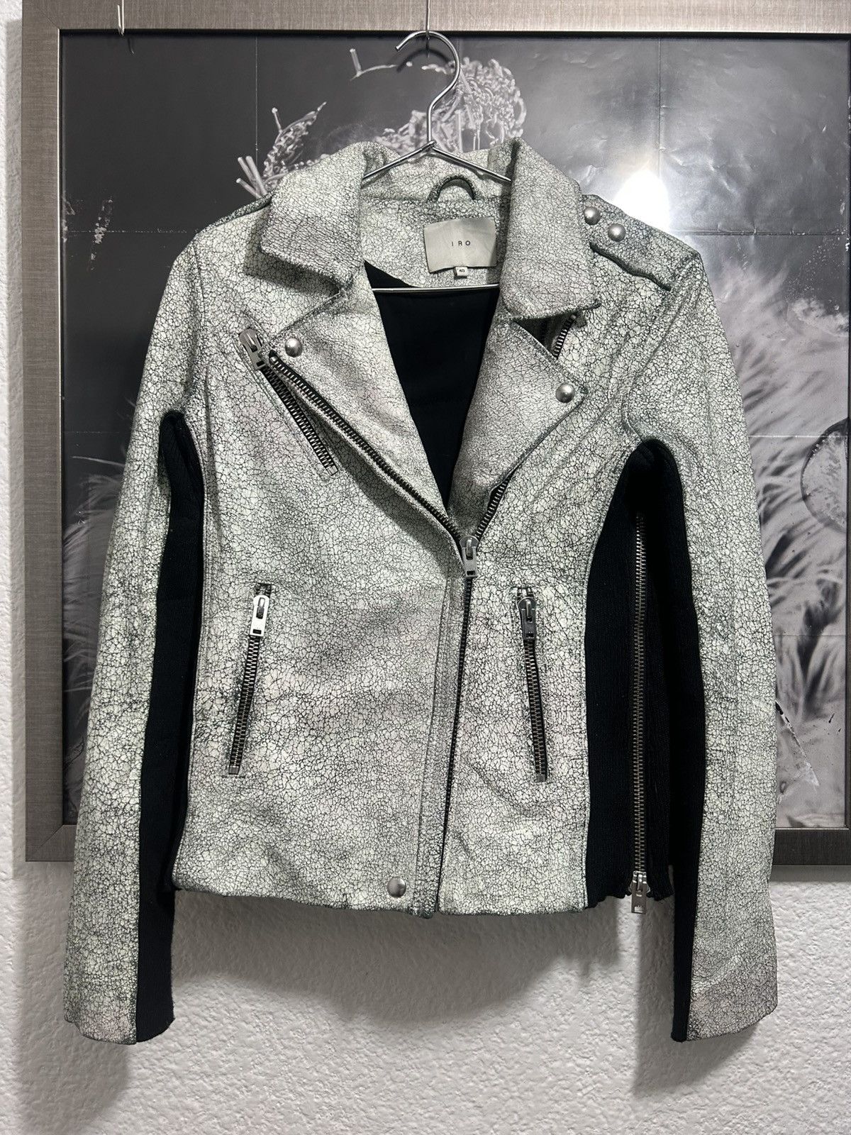 Iro IRO ILARIA LEATHER JACKET Size L / US 10 / IT 46 - 1 Thumbnail