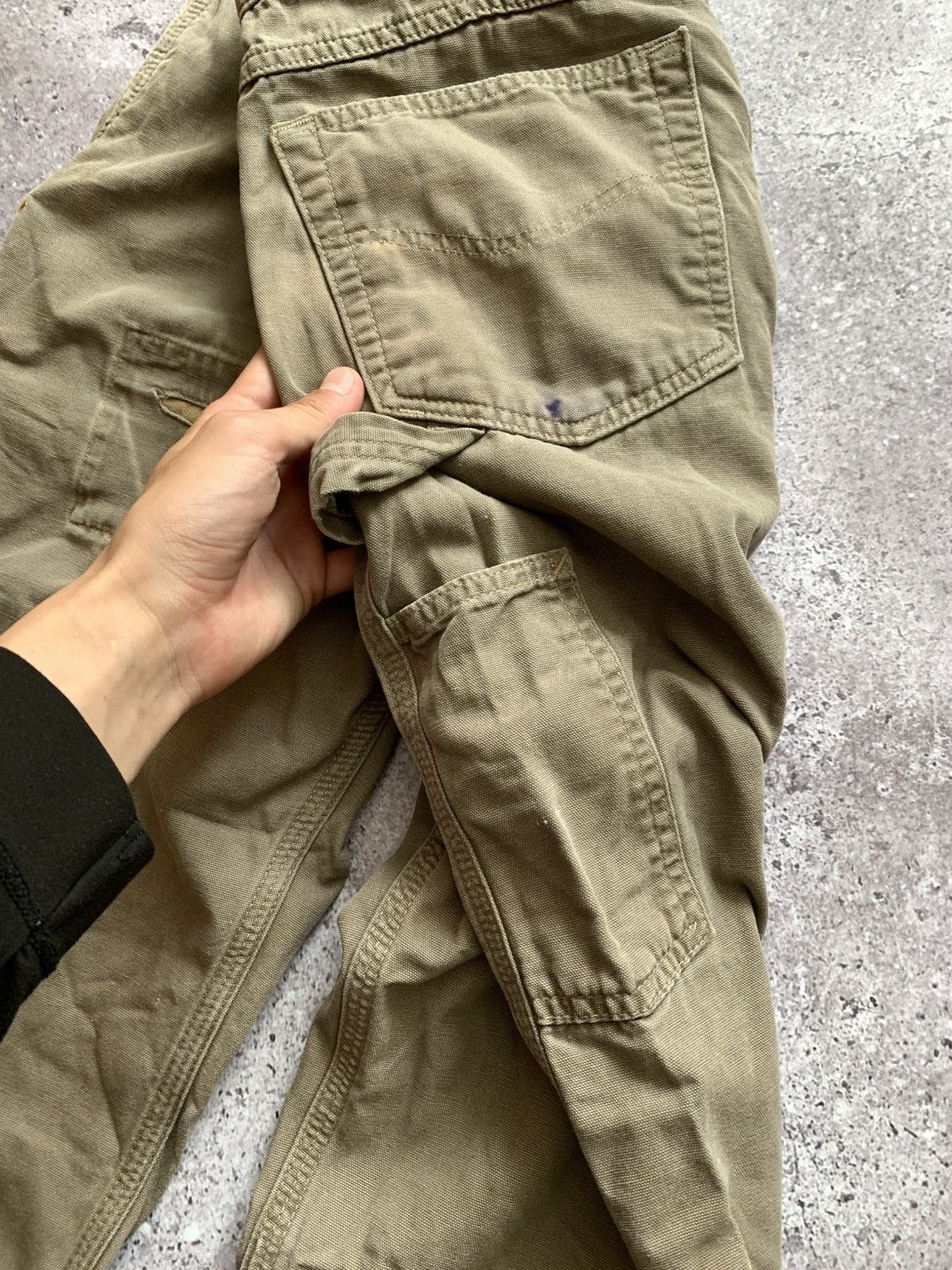 Carhartt 🔥Vintage Carhartt Distressed Work Carpenter Pants Size US 30 / EU 46 - 16 Thumbnail