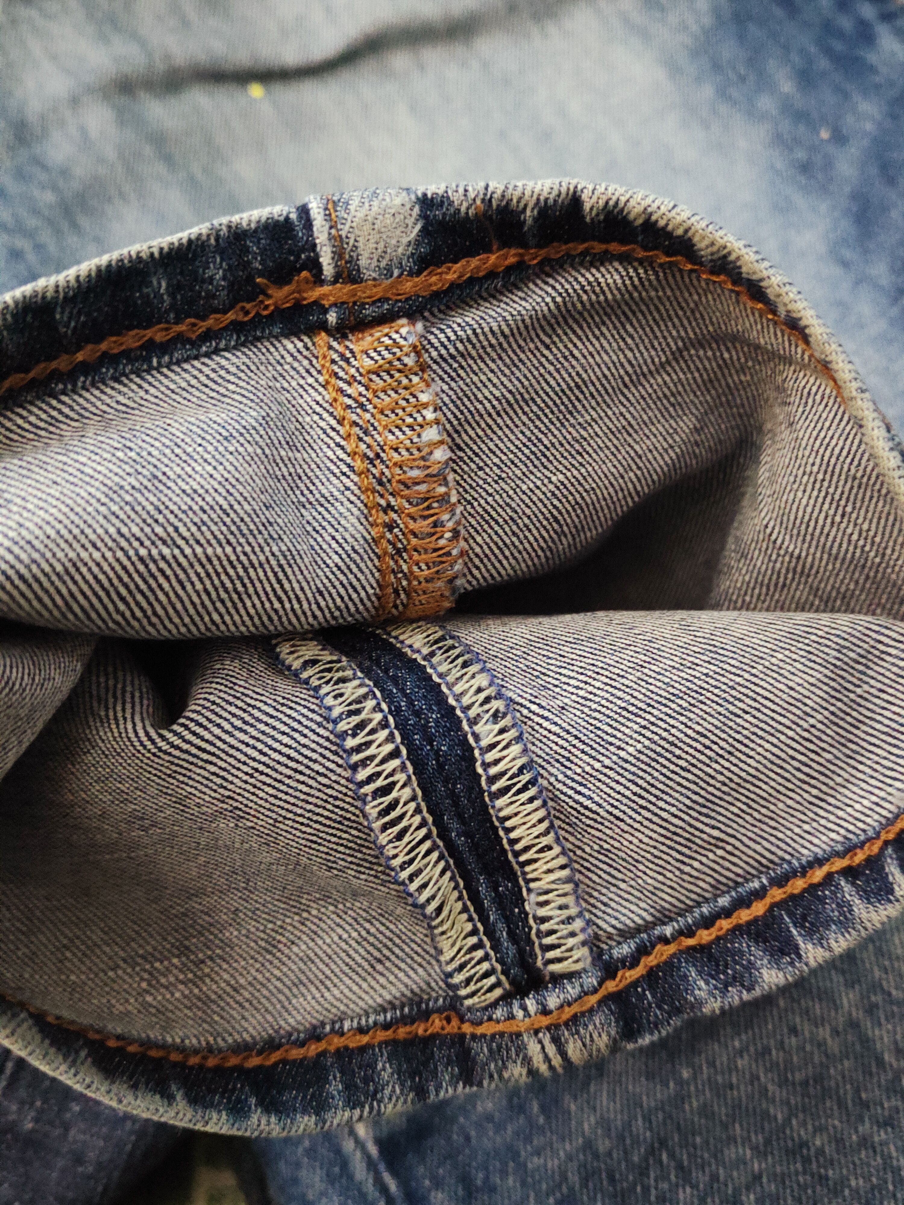 Gap Gap Blue Faded Distressed Ripped Jeans #S2716 Size US 32 / EU 48 - 13 Thumbnail