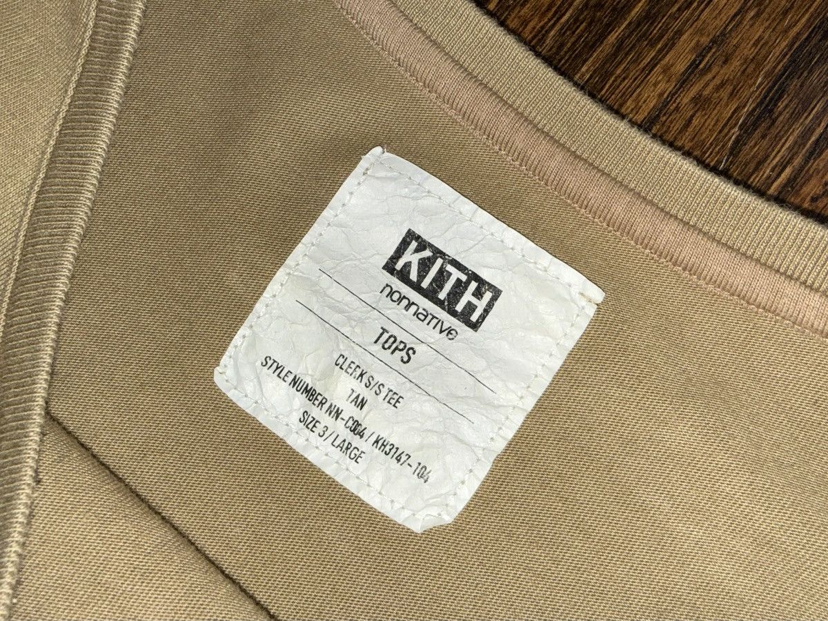 Kith KITH X Nonnative Tan Brown Clerk T-Shirt Size 3 Large Size US L / EU 52-54 / 3 - 3 Thumbnail