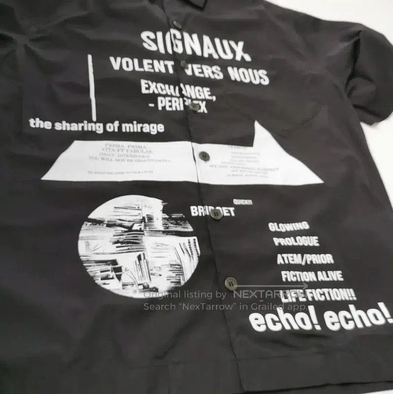 Prada Prada Black Cotton Logo Print Short Sleeve Shirt. Size US S / EU 44-46 / 1 - 3 Thumbnail