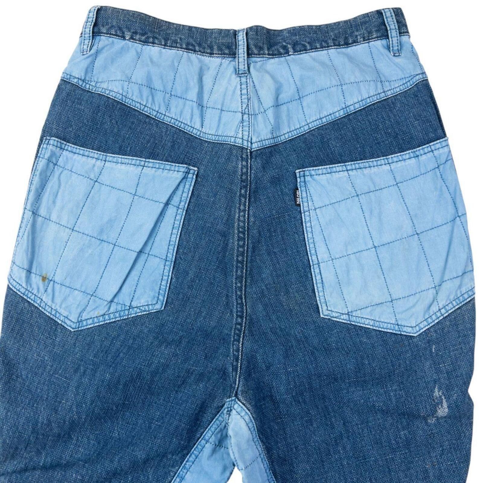 Issey Miyake Vintage Ne-Net By Issey Miyake Patchwork Denim Jeans W30 Size 30" / US 8 / IT 44 - 4 Thumbnail