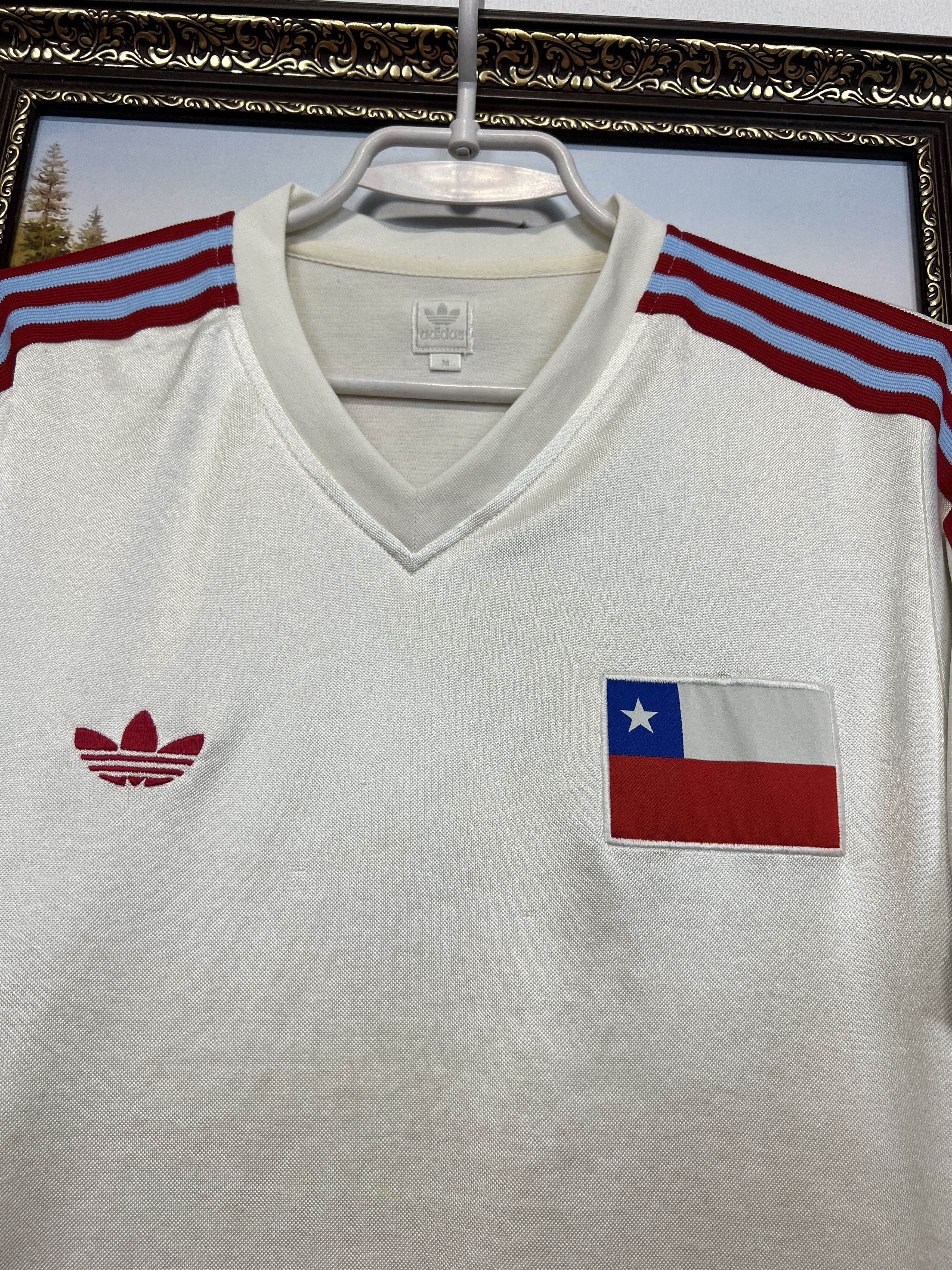 Adidas Adidas Originals Chile Football Shirt Soccer Jersey Trikot Size US M / EU 48-50 / 2 - 3 Thumbnail
