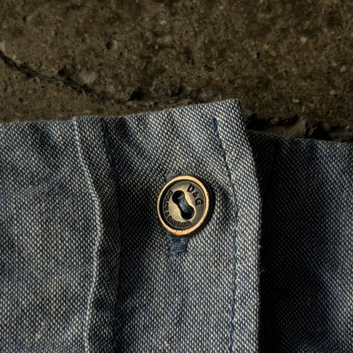 Dolce & Gabbana Dolce & Gabbana Denim Corset Buttons Size M / US 6-8 / IT 42-44 - 4 Thumbnail
