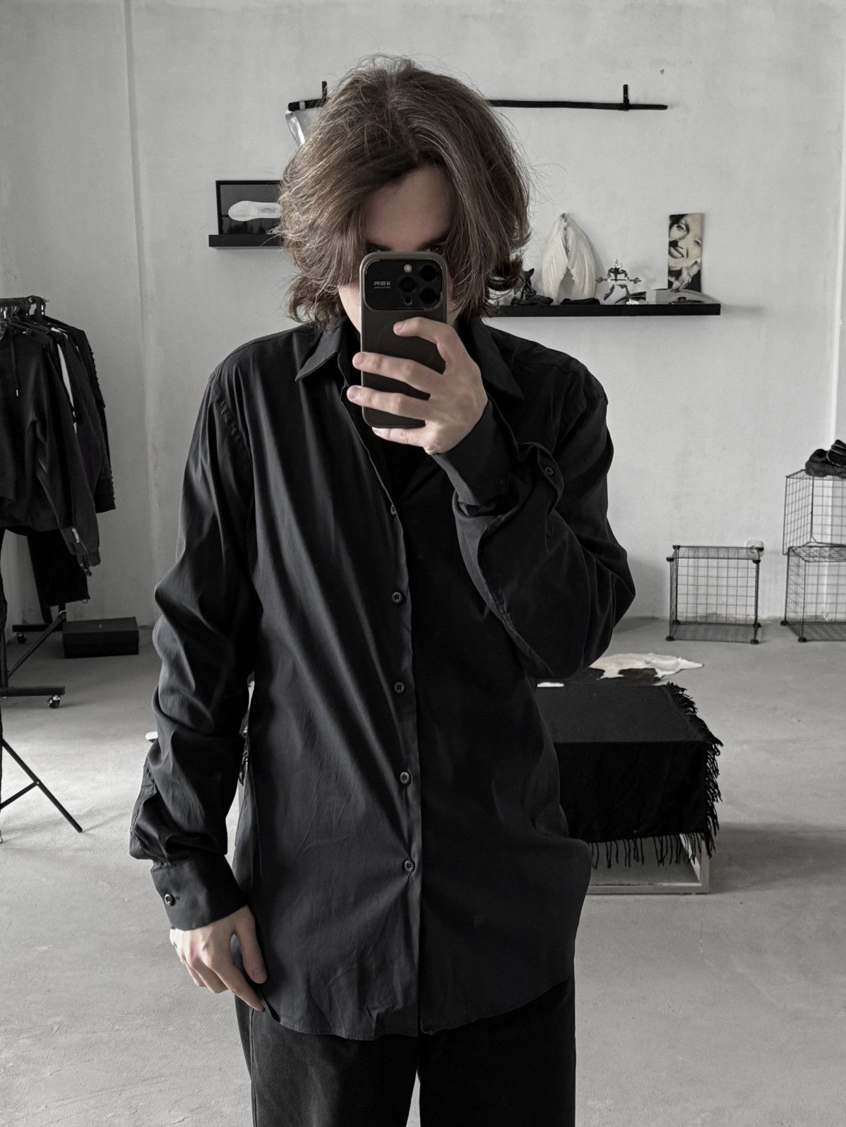 Prada Prada Black Shirt Size US L / EU 52-54 / 3 - 5 Thumbnail