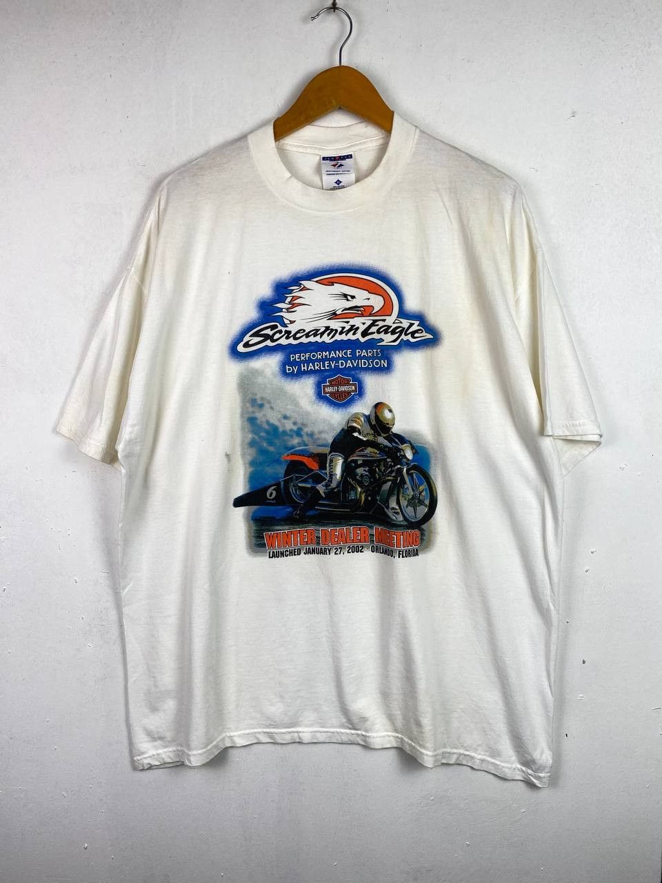 Harley Davidson vintage harley screaming eagle performance part tee Size US XL / EU 56 / 4 - 1 Thumbnail