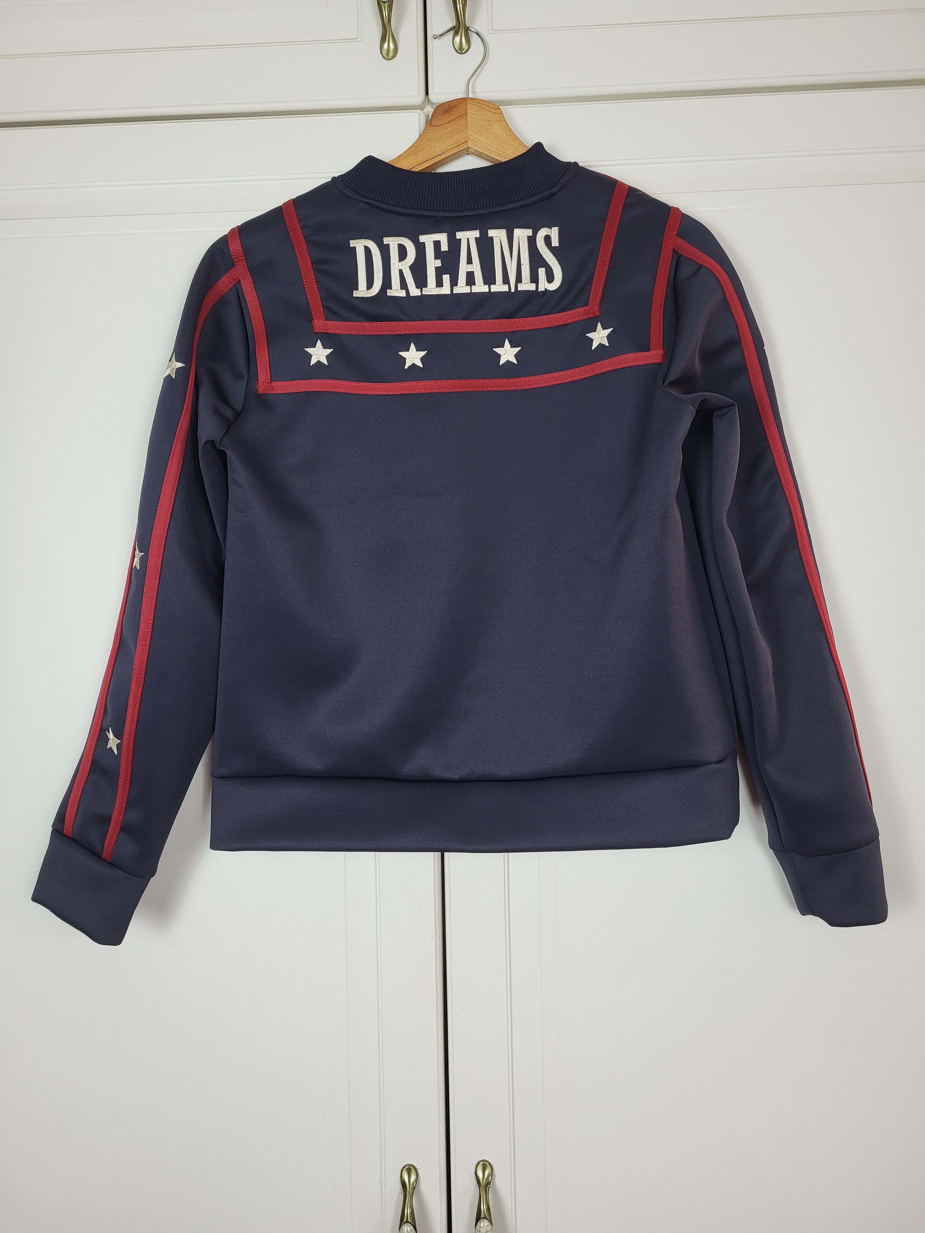 RED Valentino Red Valentino Dreams Embroidered Womens navy Track Jacket Size M / US 6-8 / IT 42-44 - 1 Thumbnail