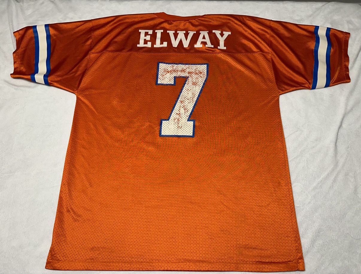 Logo Athletic × Vintage VTG Distressed John Elway Broncos Logo Athletic Jersey-L Size US L / EU 52-54 / 3 - 1 Thumbnail