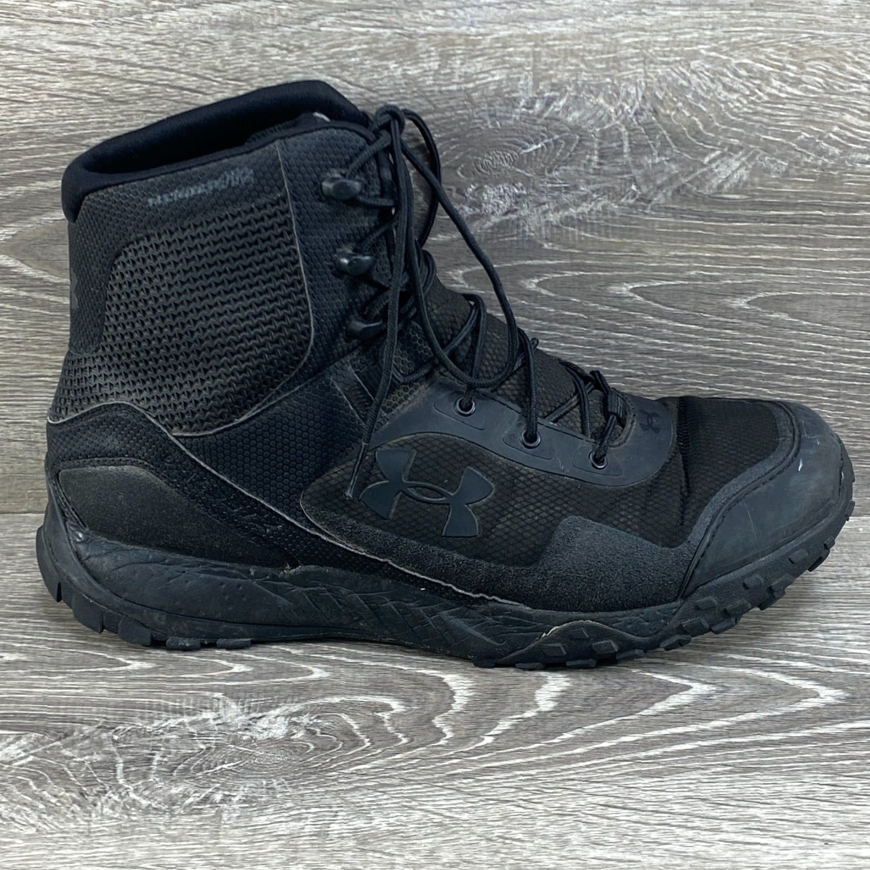 Under Armour Under Armour Valsetz Mens RTS 1.5 Black Clutch Fit Lace Up Tactical Combat Boots Shirt? Size US 11 / EU 44 - 2 Thumbnail