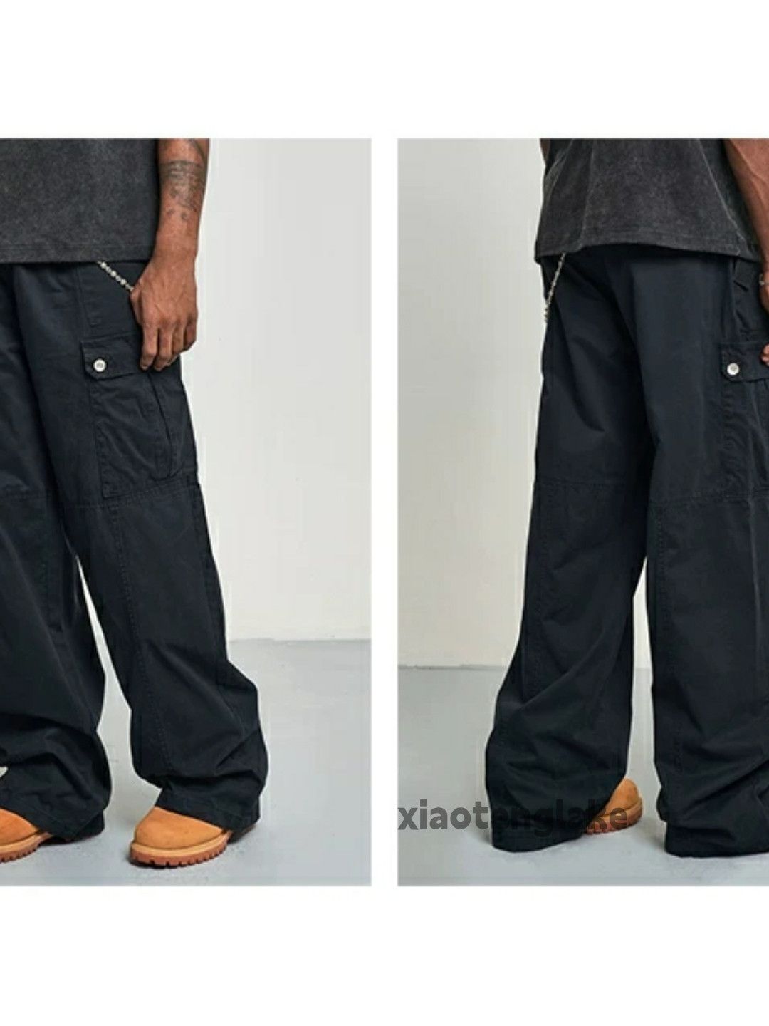 Designer × Japanese Brand × Vintage utility military loose baggy skate hiphop cargo pants Size US 32 / EU 48 - 6 Thumbnail