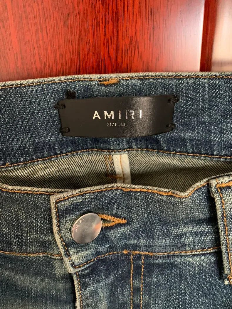Amiri Amiri Size 34 Washing destroys jeans Size US 34 / EU 50 - 3 Thumbnail