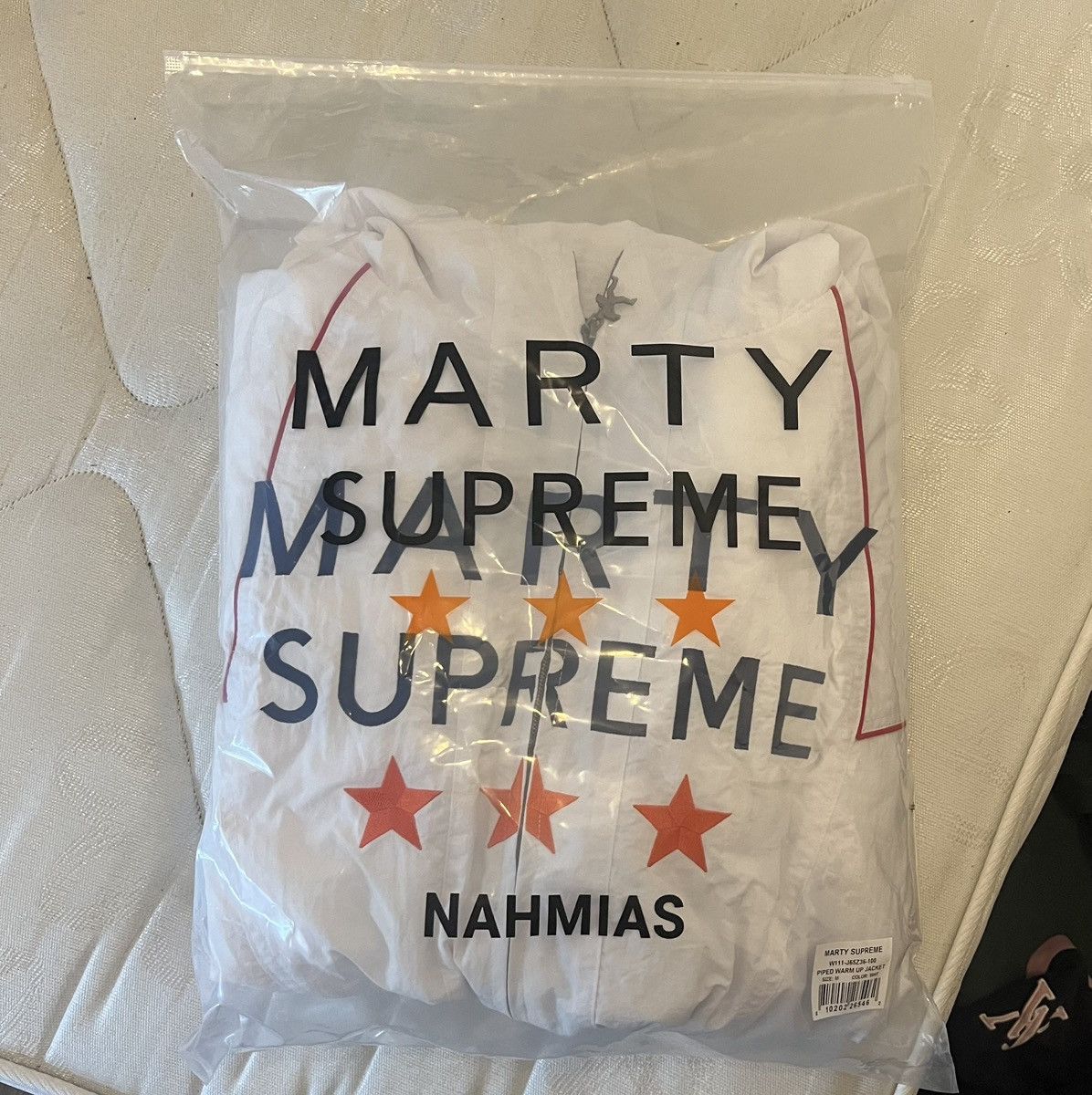 NAHMIAS x Marty Supreme A24 England Exclusive Jacket