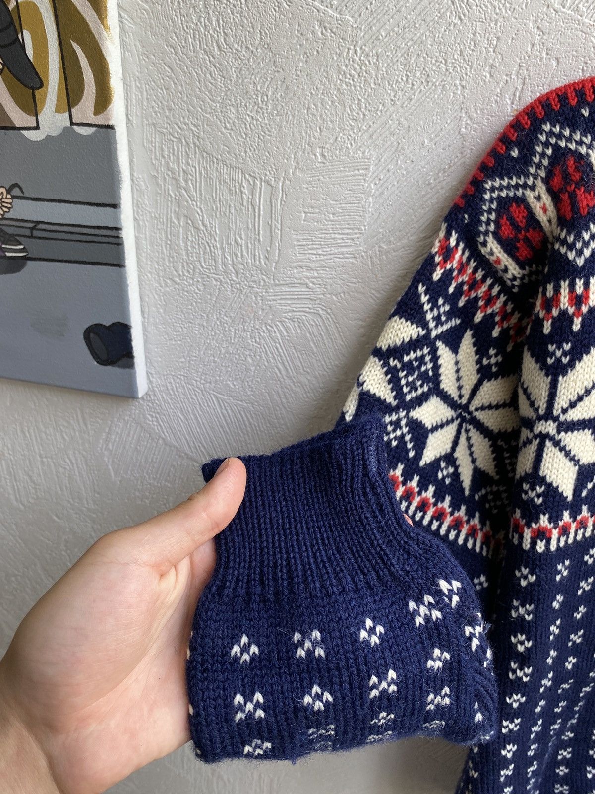Dale Of Norway Dale of Norway Scandinavian Ski Sweater - 100% Wool Size US M / EU 48-50 / 2 - 2 Thumbnail