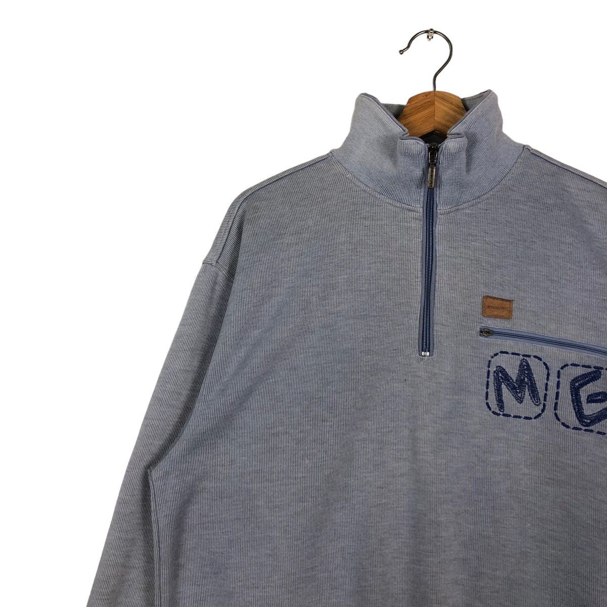 Japanese Brand 🔥Vtg Collar Sweatshirt Monade Esprit Japan Made Size US M / EU 48-50 / 2 - 7 Thumbnail