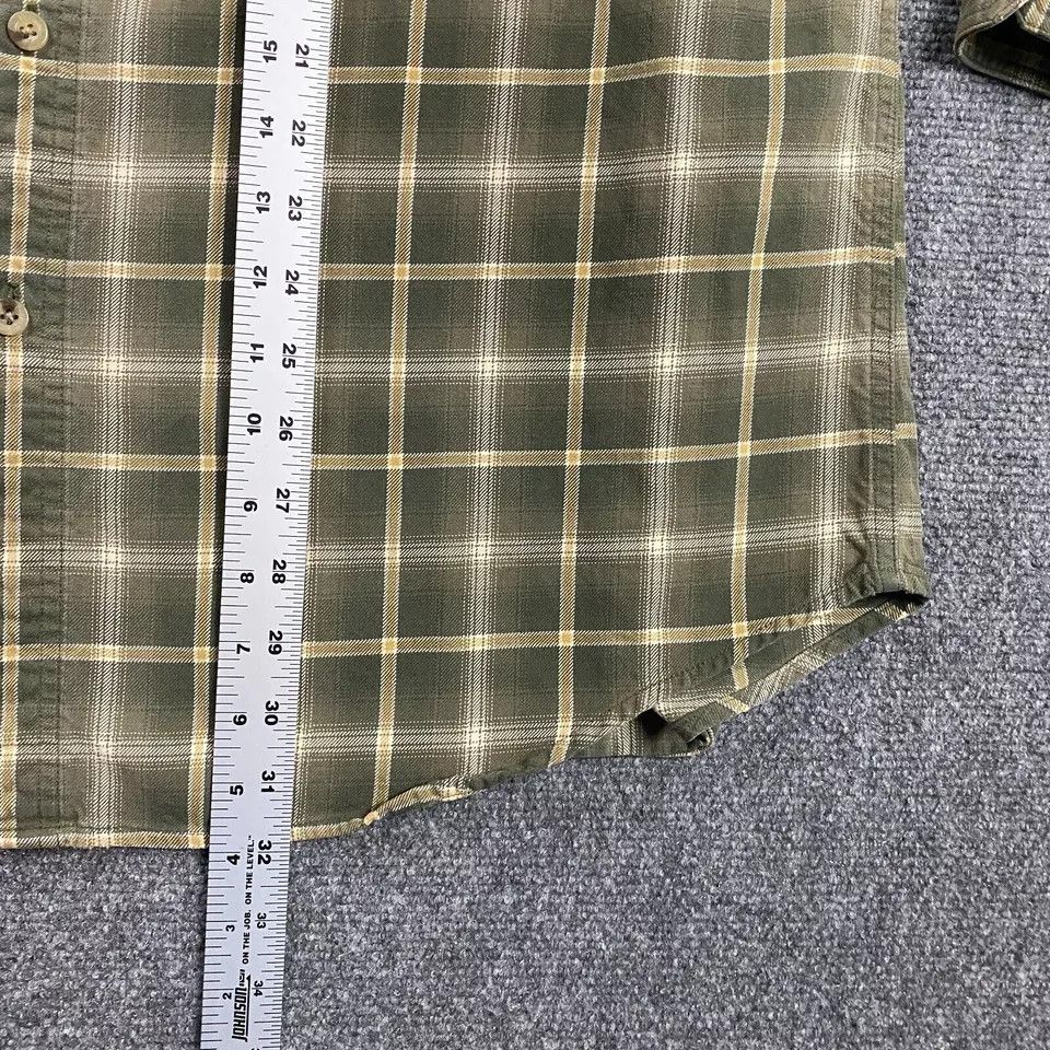 Other Woolrich Flannel Shirt L Window Pane Check 100% Cotton Mens Size US L / EU 52-54 / 3 - 6 Thumbnail