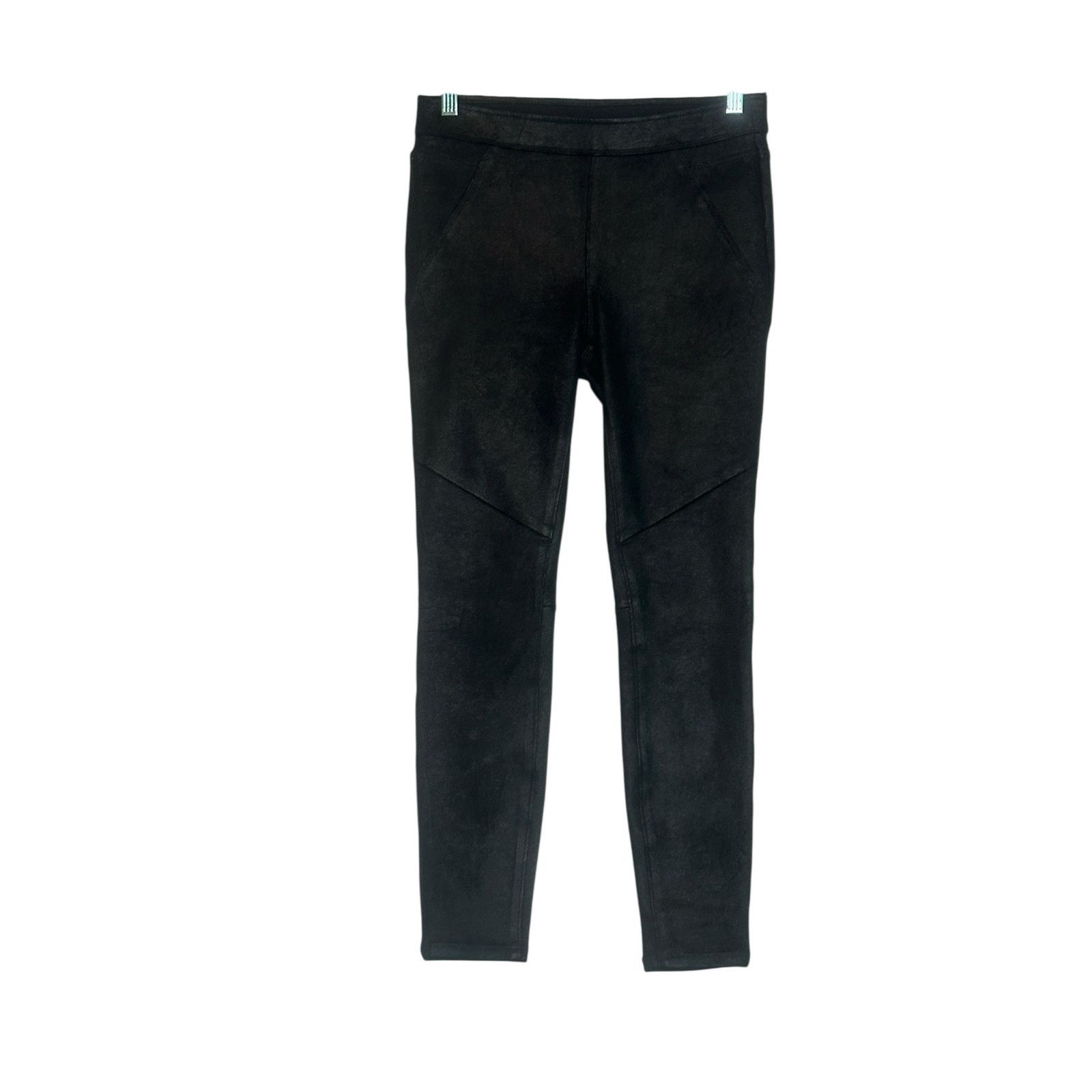 Free People Free People Faux Suede Leather Moto Leggings Pants Size 4 Size 27" / US 4 / IT 40 - 7 Thumbnail
