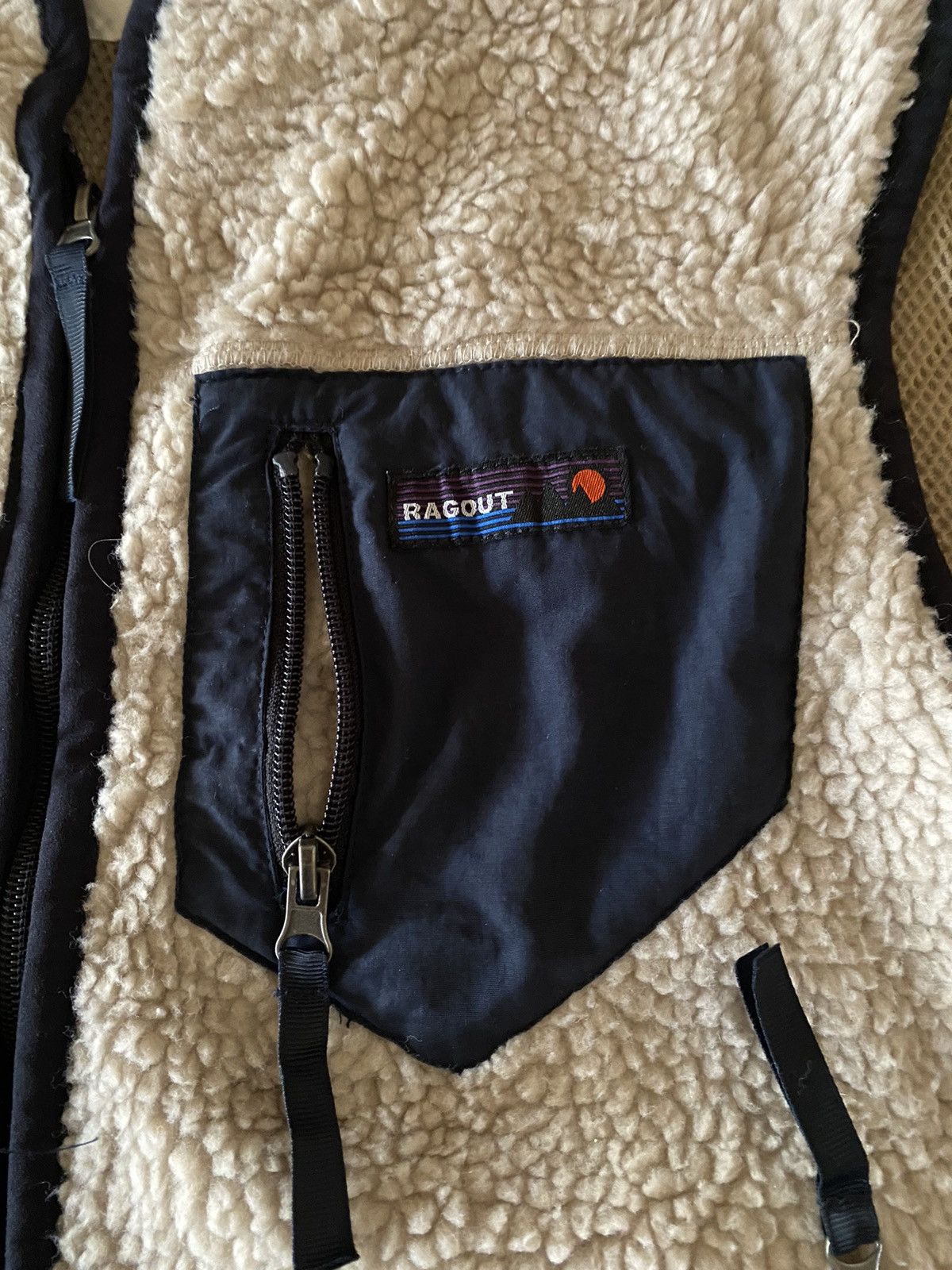Japanese Brand Japanese Brand RAGOUT Single Pocket Fleece/Vest Jacket Size US M / EU 48-50 / 2 - 4 Thumbnail