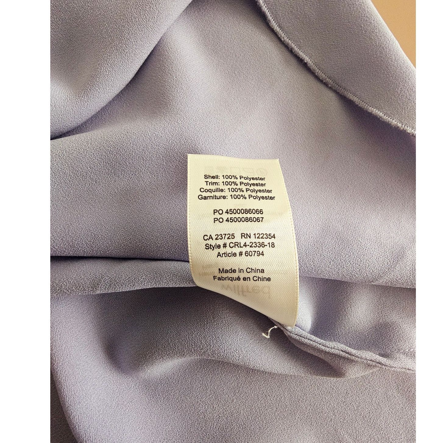 Aritzia ARITZIA Wilfred Lilac Sevres Zip Hi-Low Tank Top Blouse M Size M / US 6-8 / IT 42-44 - 8 Thumbnail