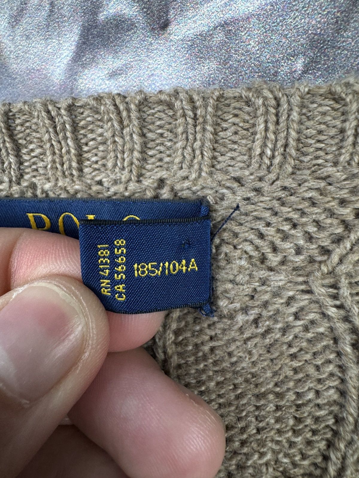 Polo Ralph Lauren Men’s Polo Ralph Lauren Knit Sweater Knitted Pullover SizeXL Size US XL / EU 56 / 4 - 7 Thumbnail