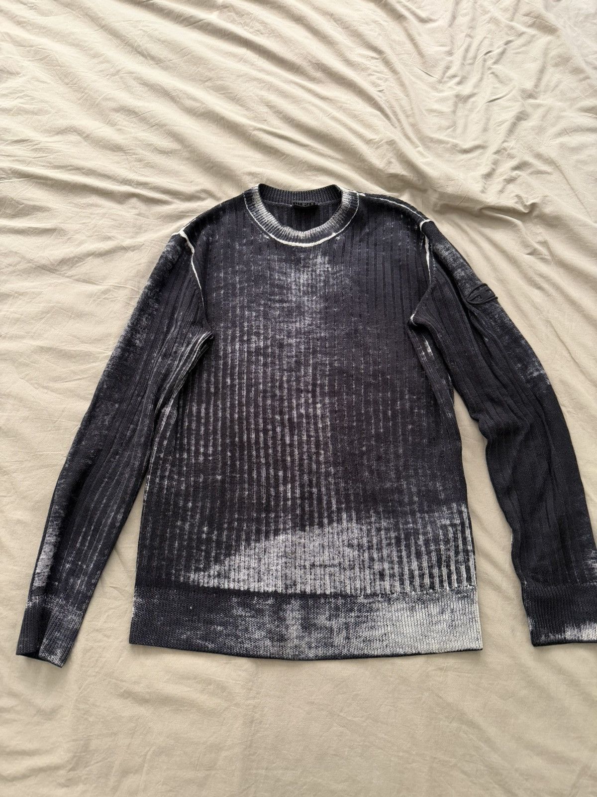Diesel Diesel K-Larence-B reverse-print cotton jumper Size US M / EU 48-50 / 2 - 3 Thumbnail