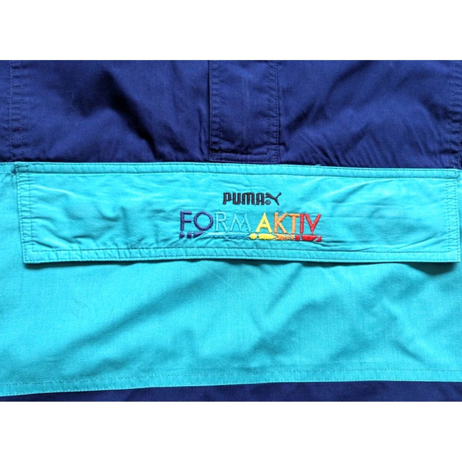 Puma VINTAGE PUMA FORMAKTIV JACKET Anorak Size M Blue Mens Hoodie? Size US M / EU 48-50 / 2 - 2 Thumbnail