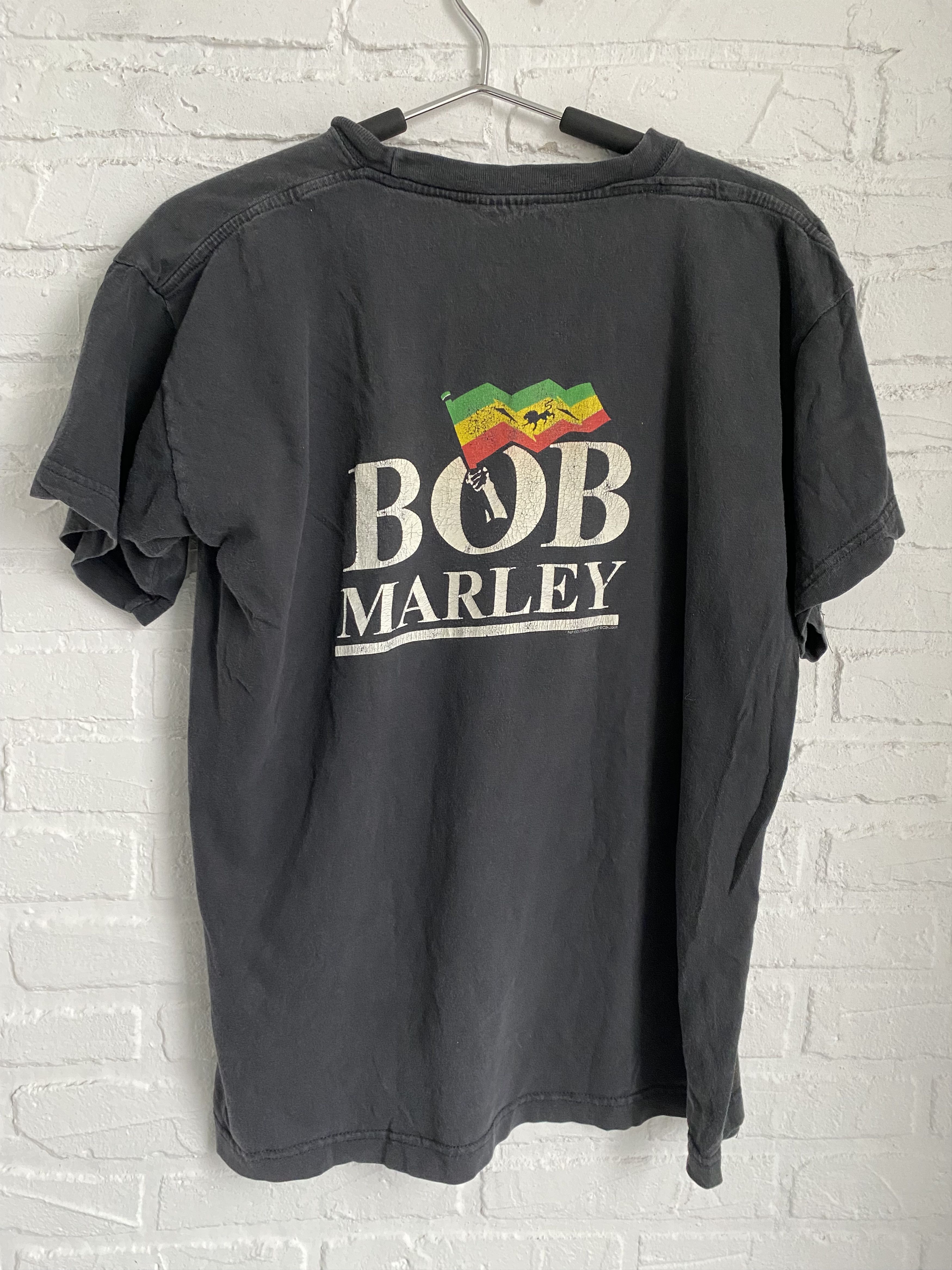 Band Tees × Bob Marley × Vintage Vintage 2001 Bob Marley Reggae music t-shirt Size US M / EU 48-50 / 2 - 7 Thumbnail