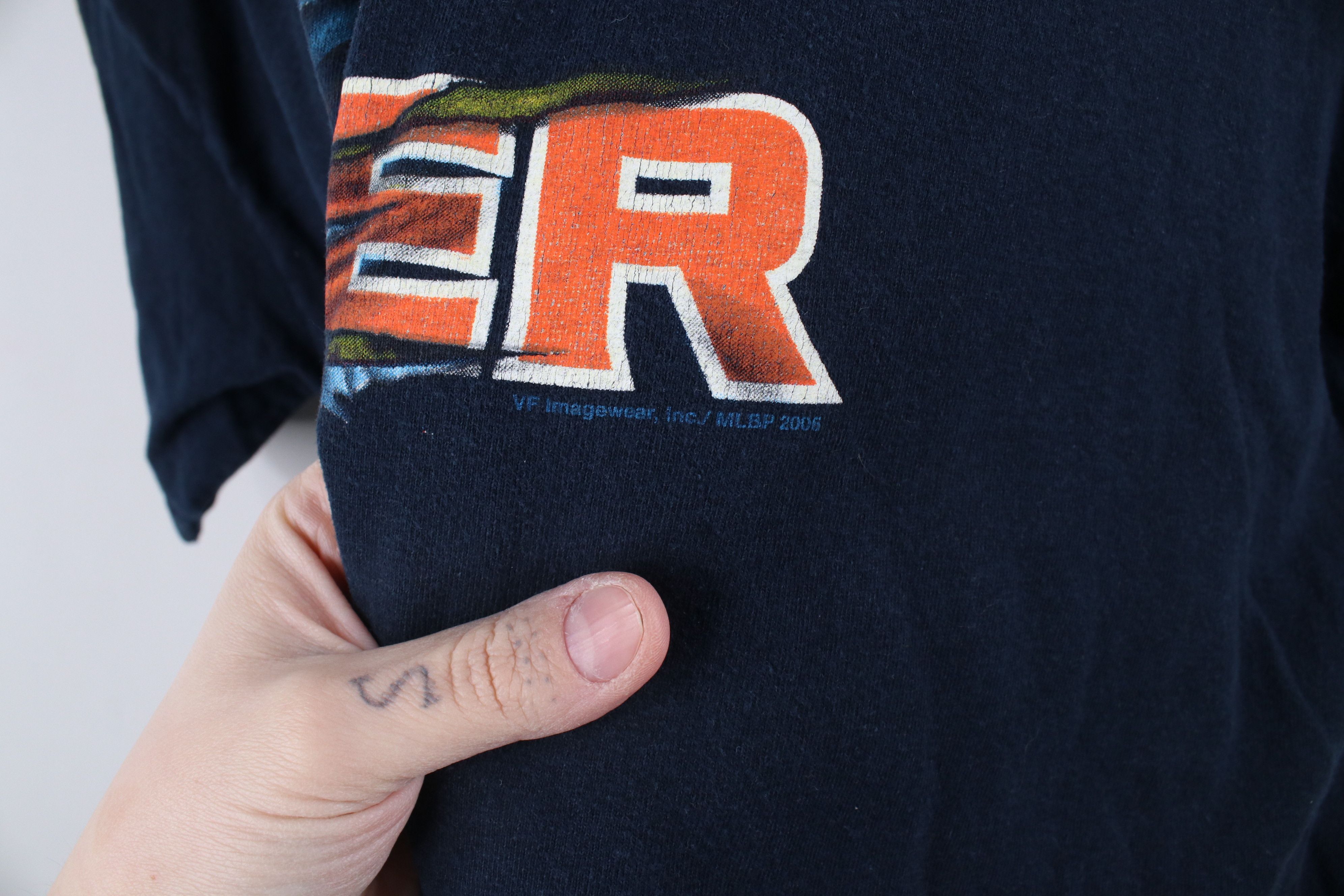 Vintage Vintage Y2K Scratch Fever Detroit Tigers Baseball T-Shirt Size US XXL / EU 58 / 5 - 7 Thumbnail