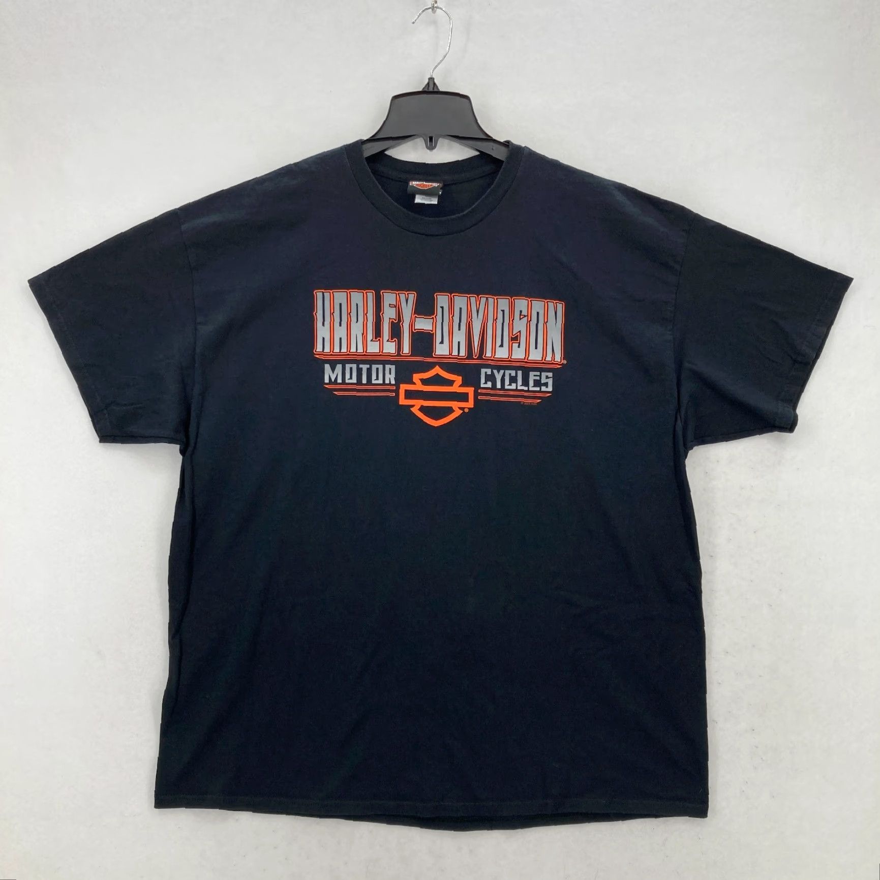 Harley Davidson Harley-Davidson T Shirt Mens 2XL Black Graphic Print Crew Neck Short Sleeve Motorcycle Biker Rockstar Size US XXL / EU 58 / 5 - 2 Thumbnail