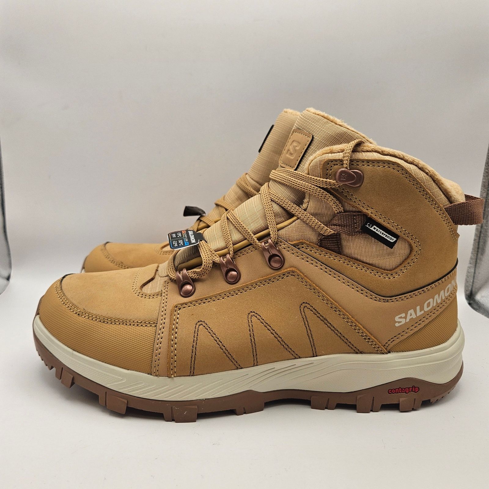 Salomon SALOMON WOMEN'S 8.5 OUTCHILL THINSULATE CSWP TAFFY ALMOND Size US 8.5 / IT 38.5 - 2 Thumbnail